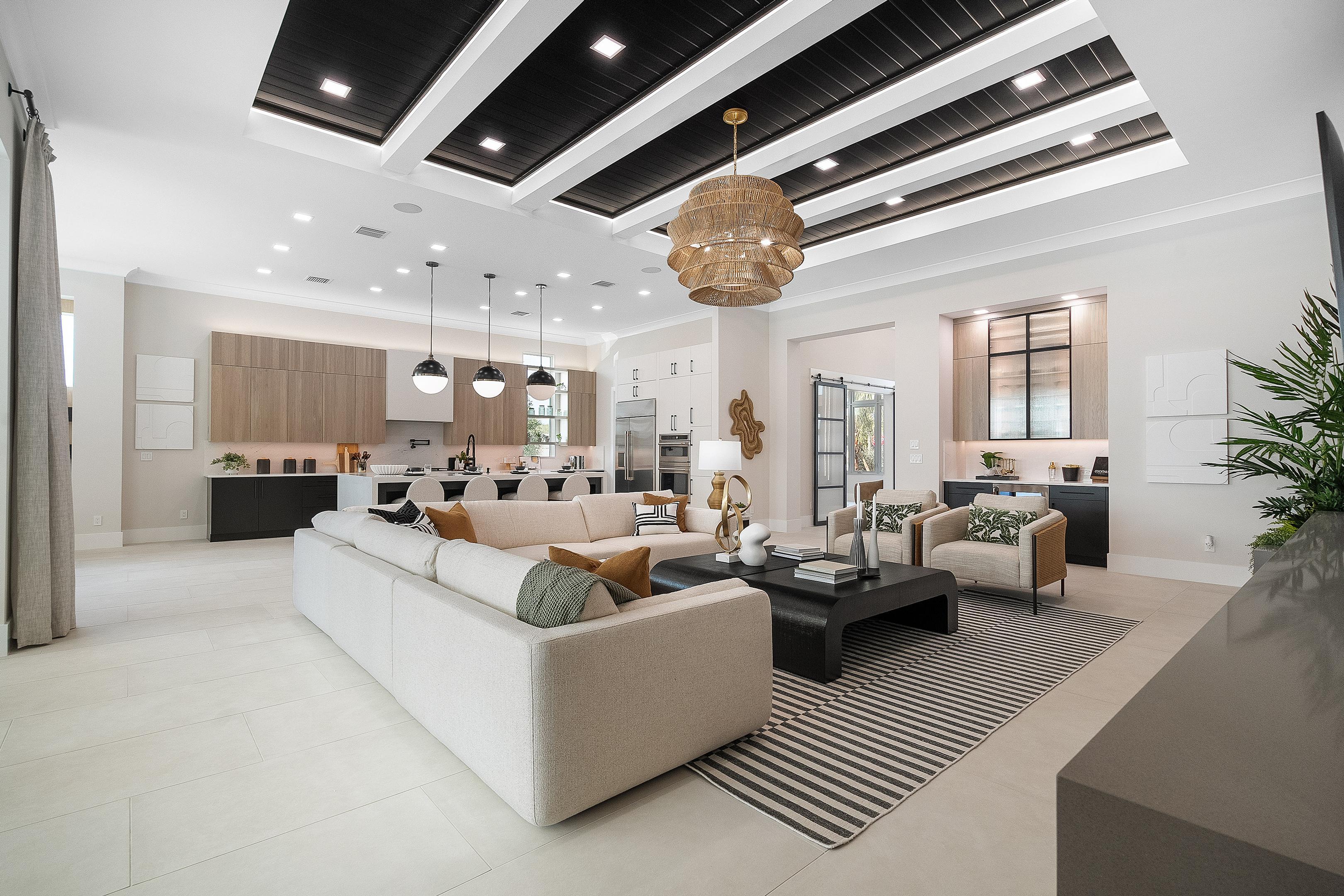 Great Room to Kitchen | Riviera Model
