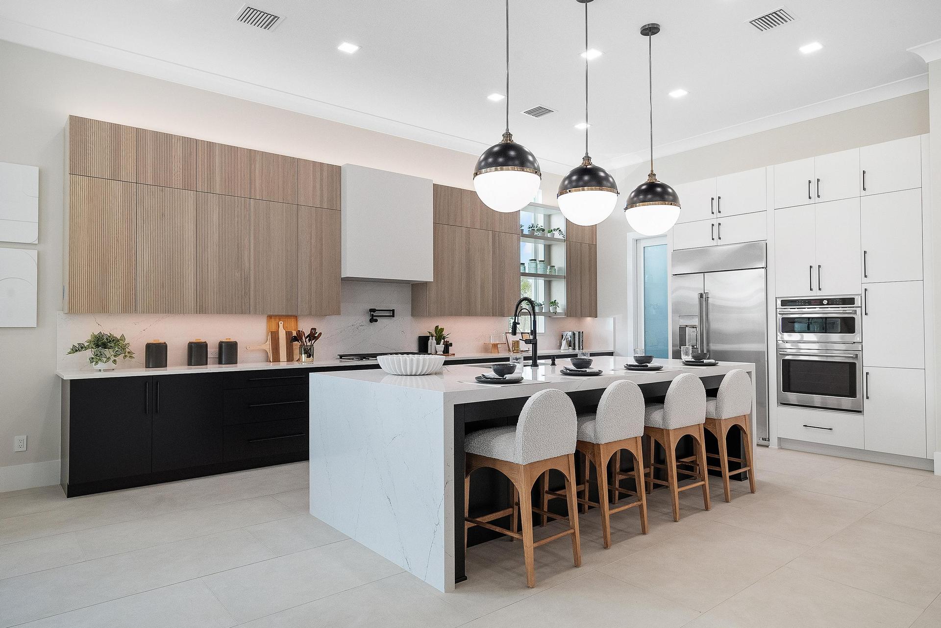 Kitchen with Island | Riviera Model