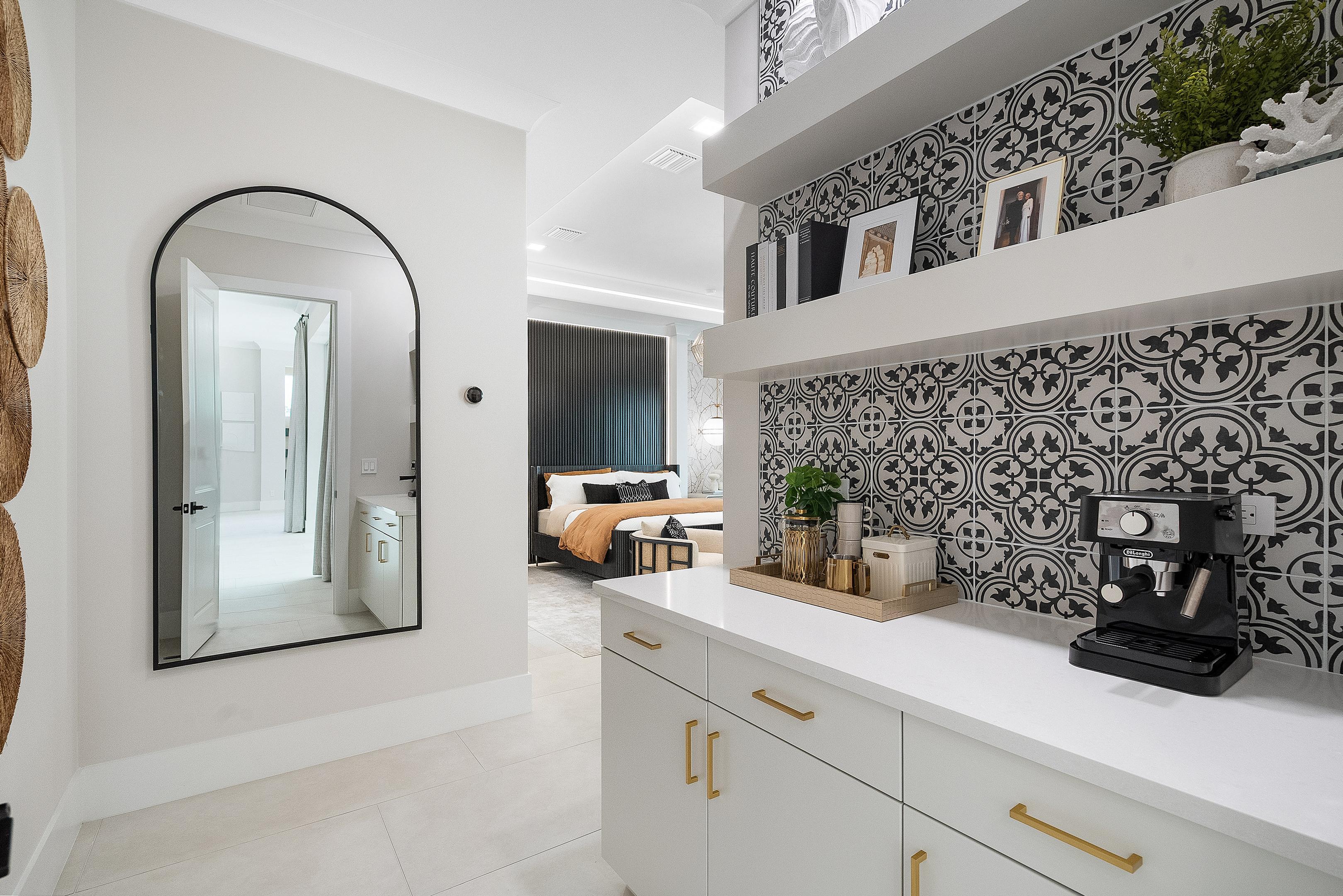 Master Suite Breakfast Bar | Riviera Model