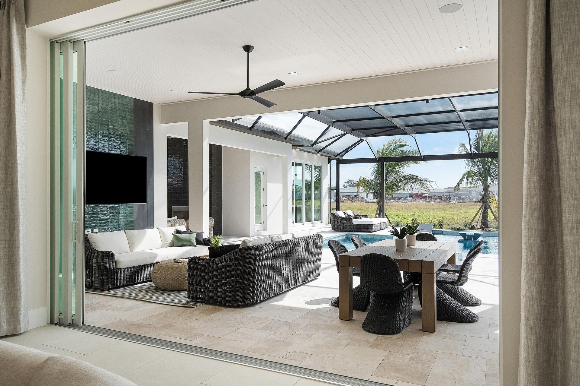 Lanai from Great Room | Riviera Model