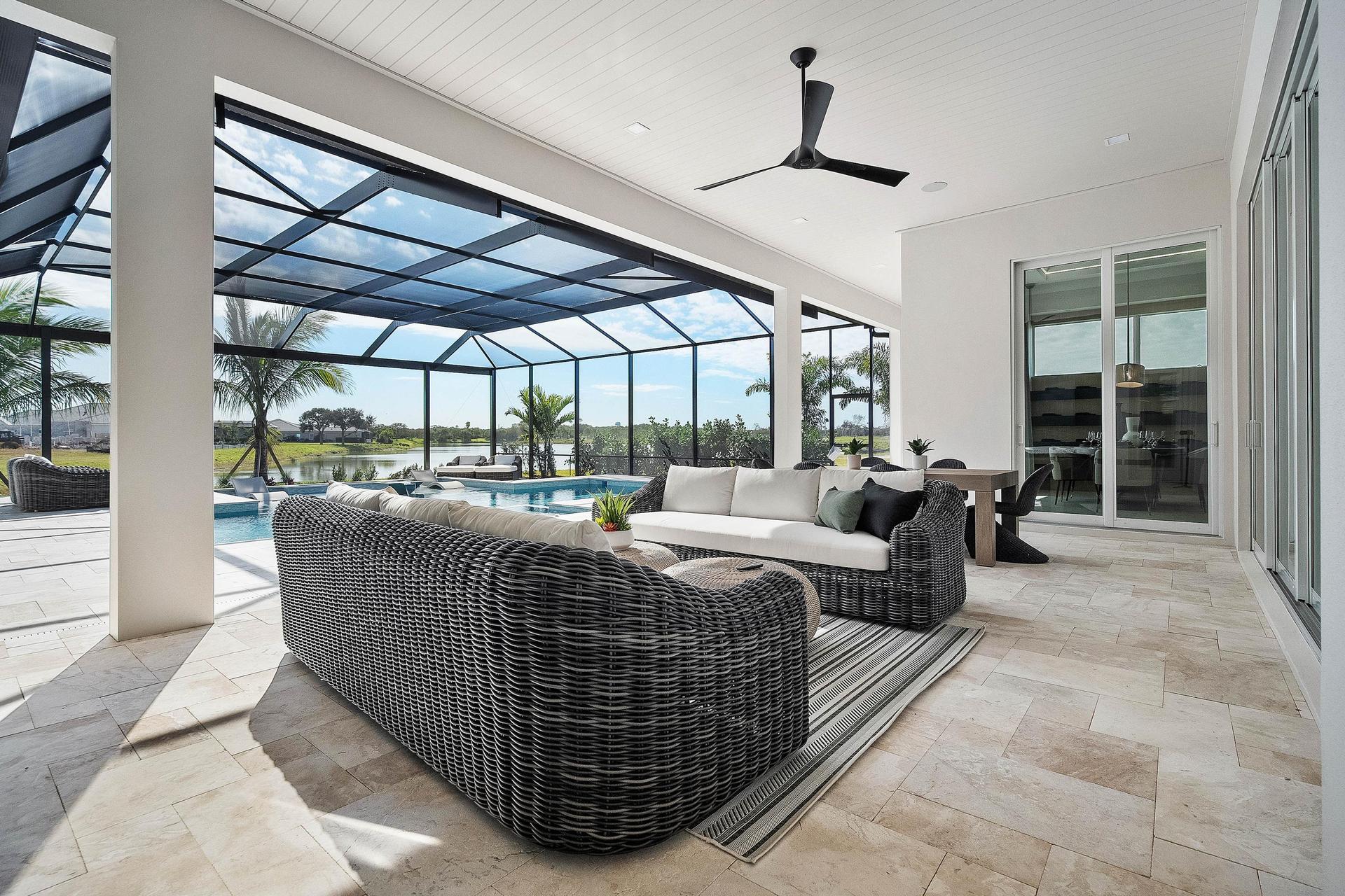 Lanai to Dining | Riviera Model