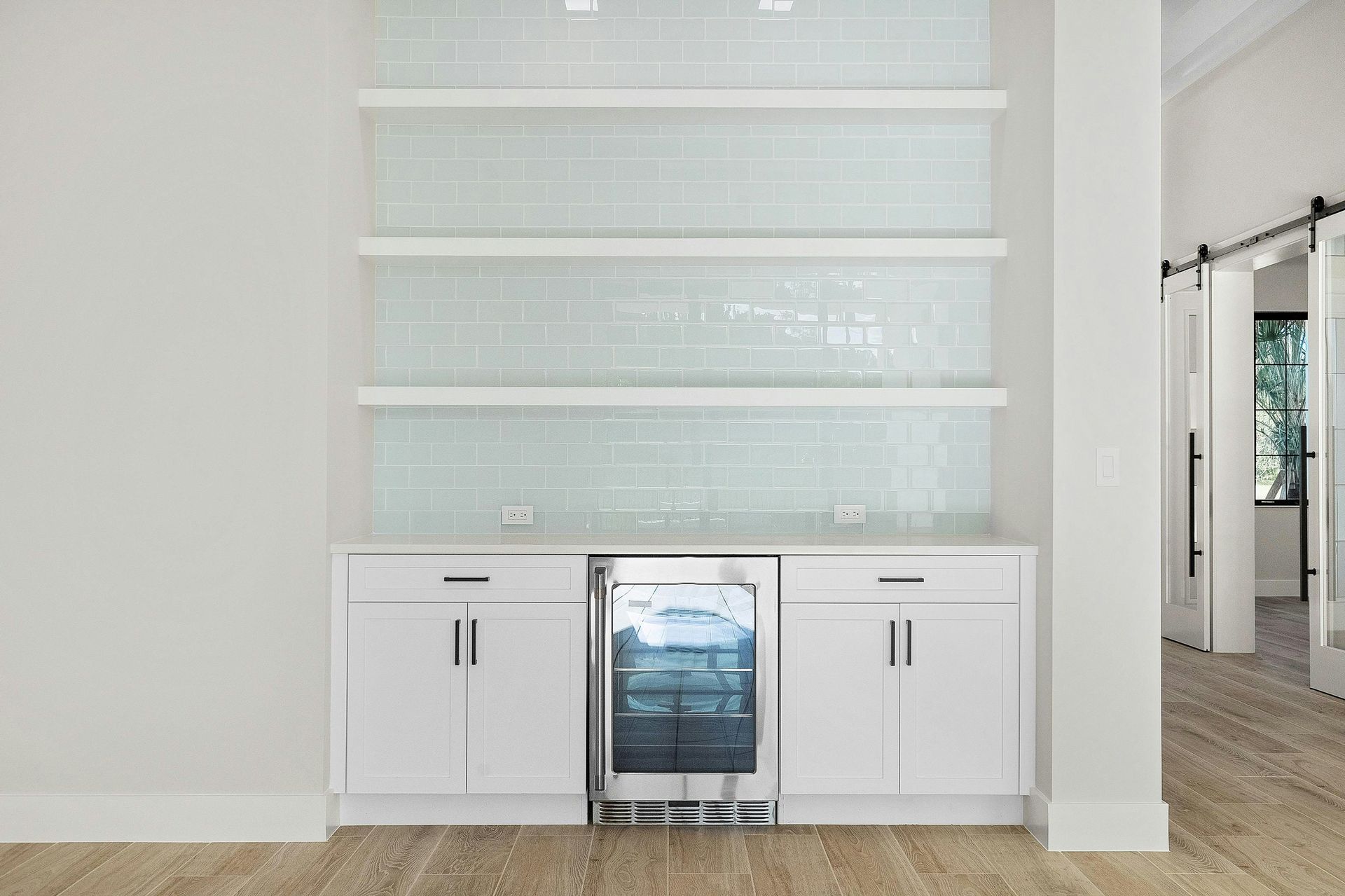 Dry Bar in Great Room | Alessia Move-in Ready Home