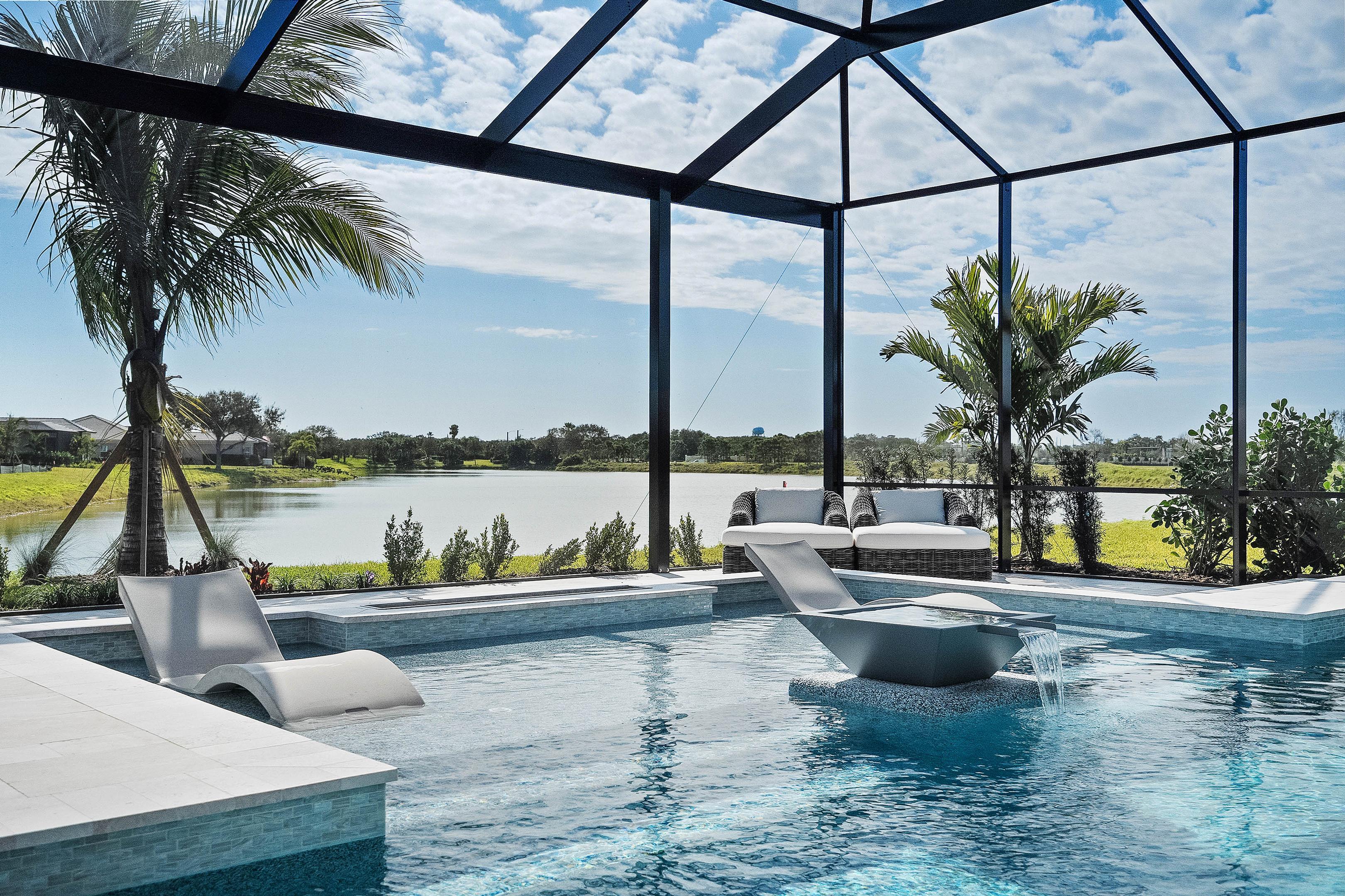 Pool Shelf | Riviera Model