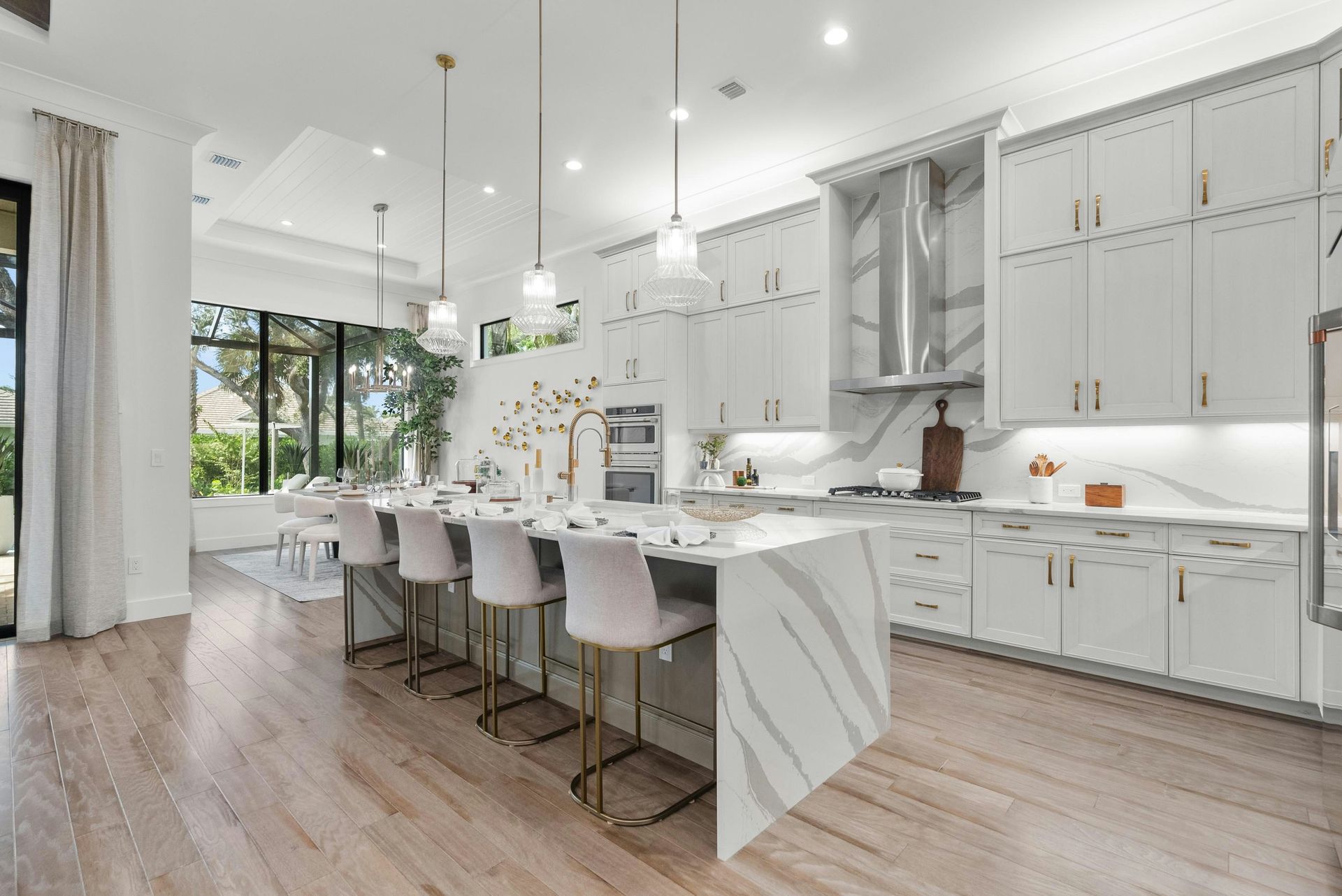 Kitchen to Dining | Indigo Model