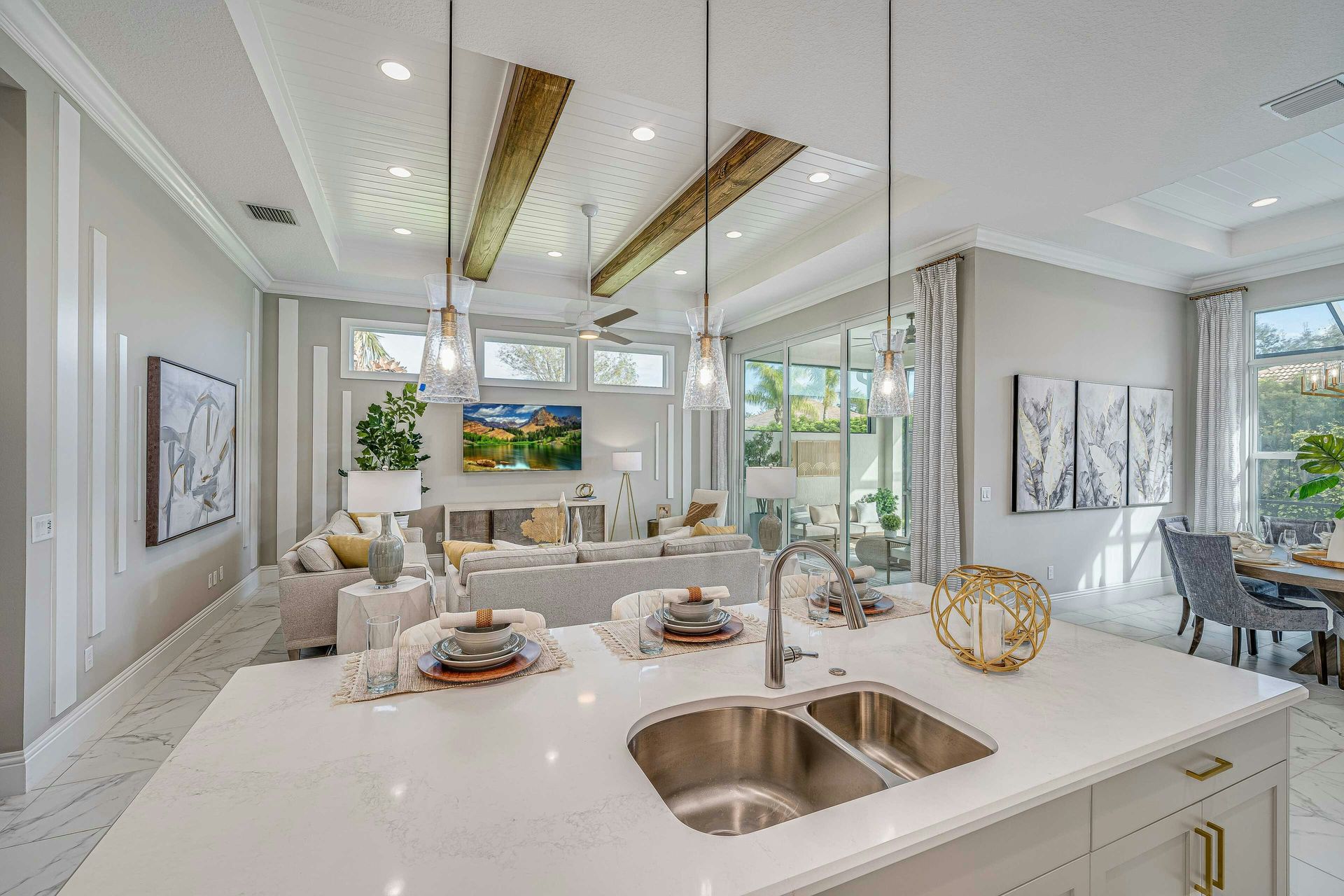 Kitchen to Great Room | Cecelia Model