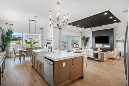 Kitchen to Great Room & Dining | Seraphina 23