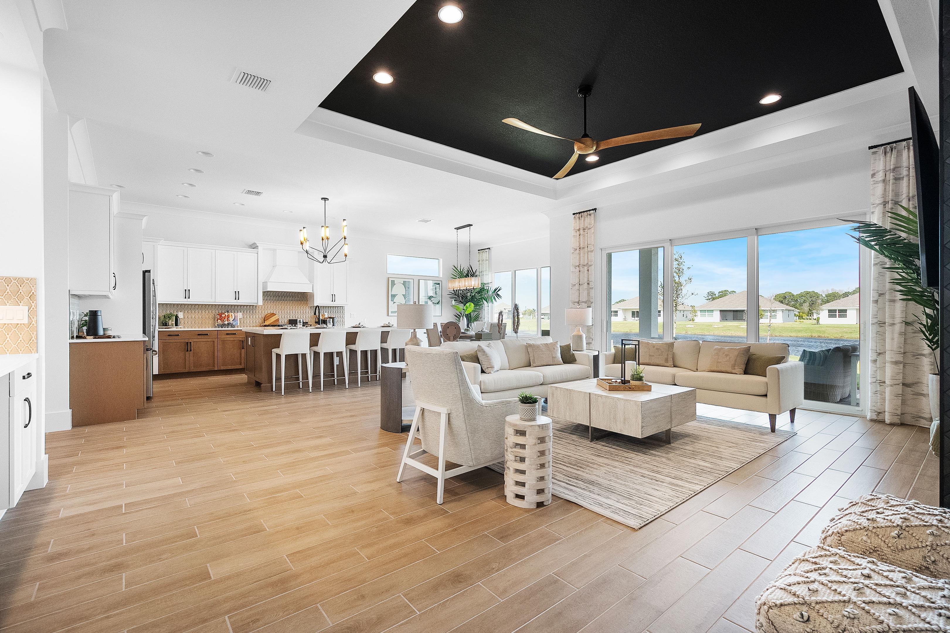 Great Room to Kitchen & Lanai | Seraphina 23
