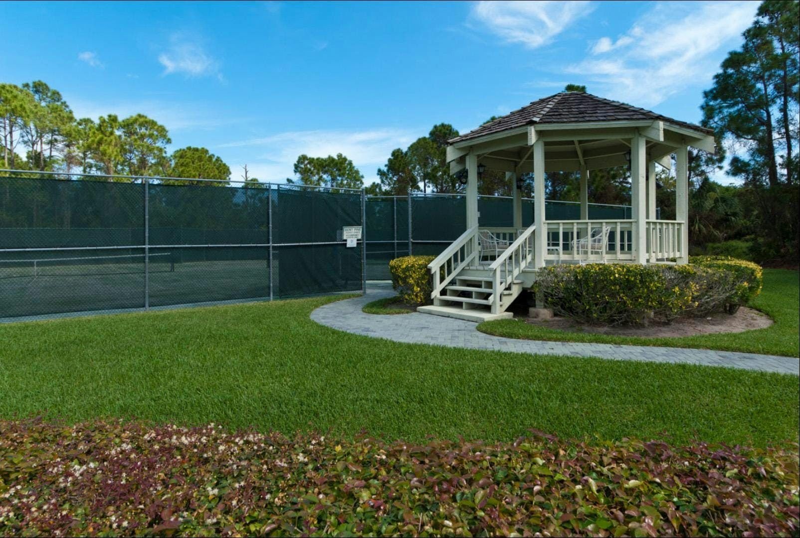 Pavilion & Tennis Courts | Bent Pine Preserve
