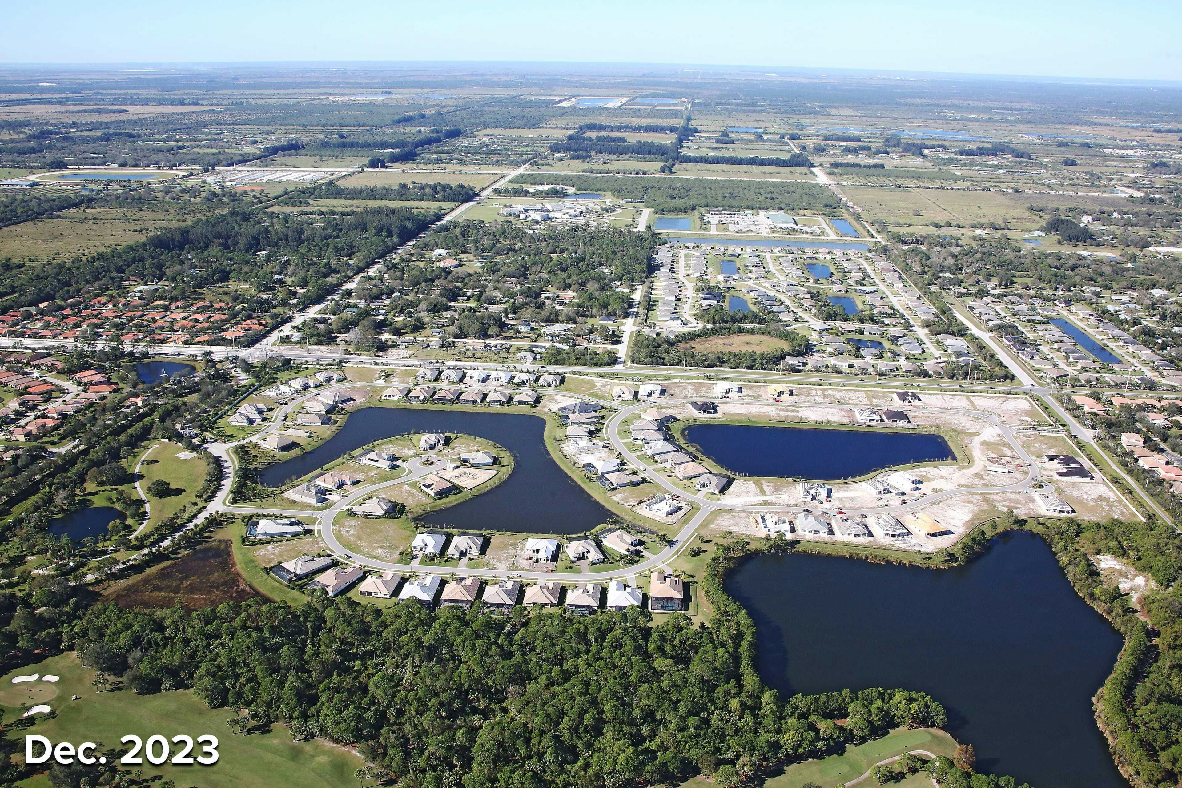 Aerial December 2023 | Bent Pine Preserve