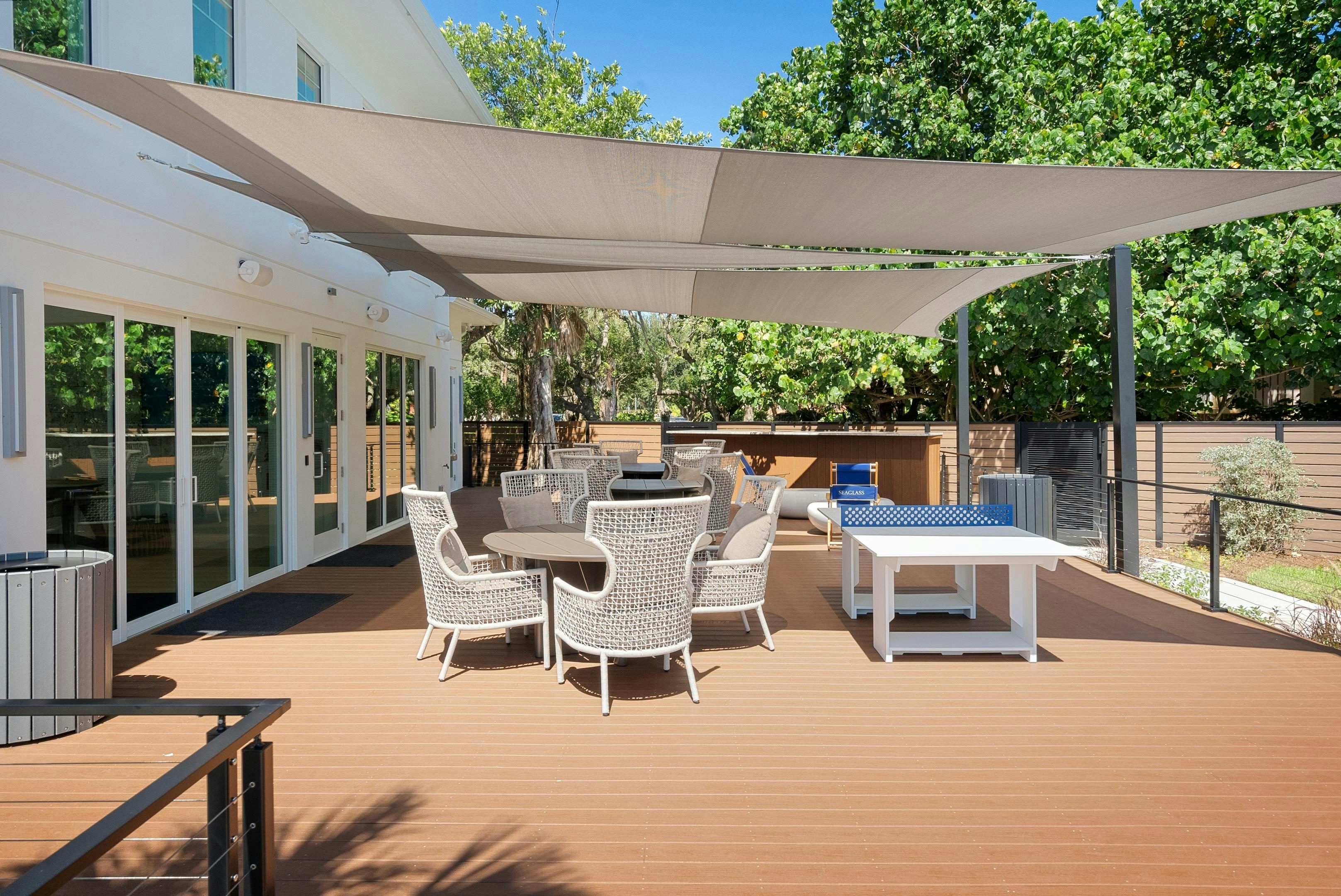 Outside Seating | Seaglass Beach Club