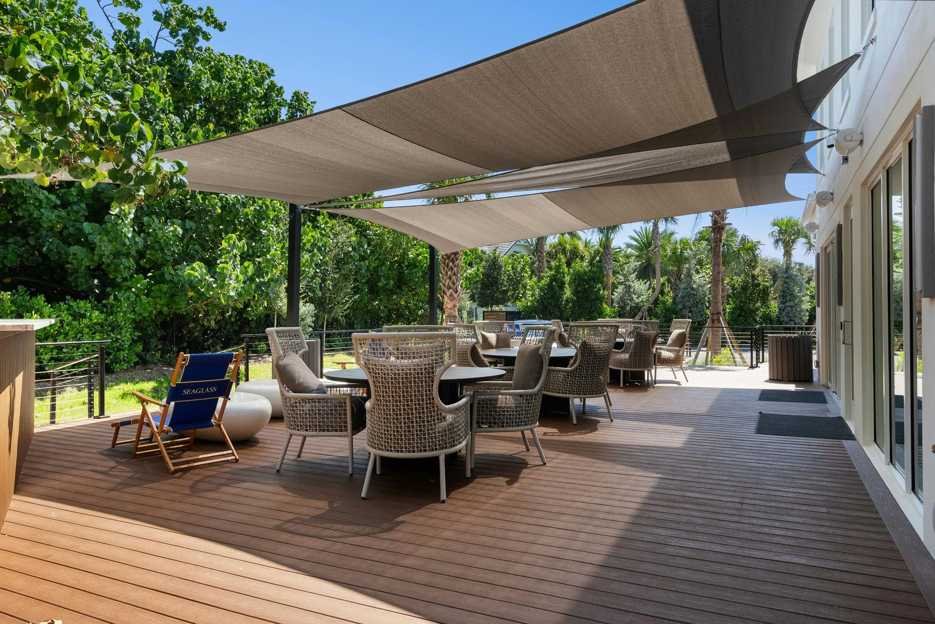 Outside Seating | Seaglass Beach Club