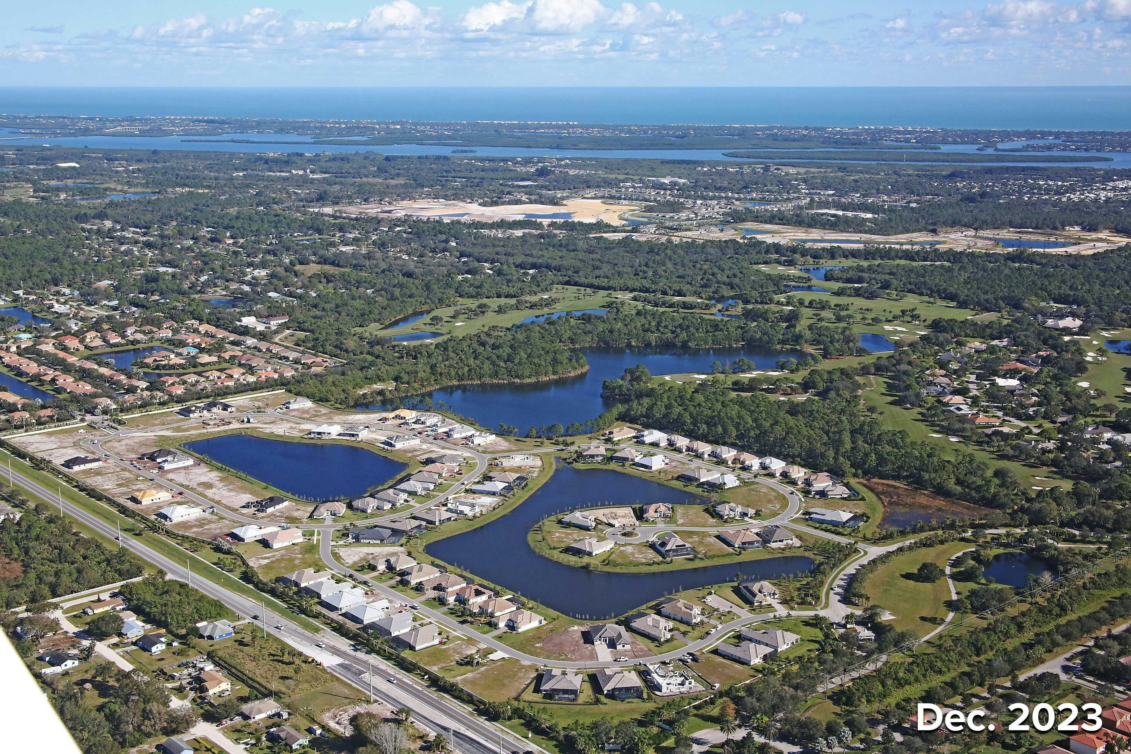 Aerial December 2023 | Bent Pine Preserve