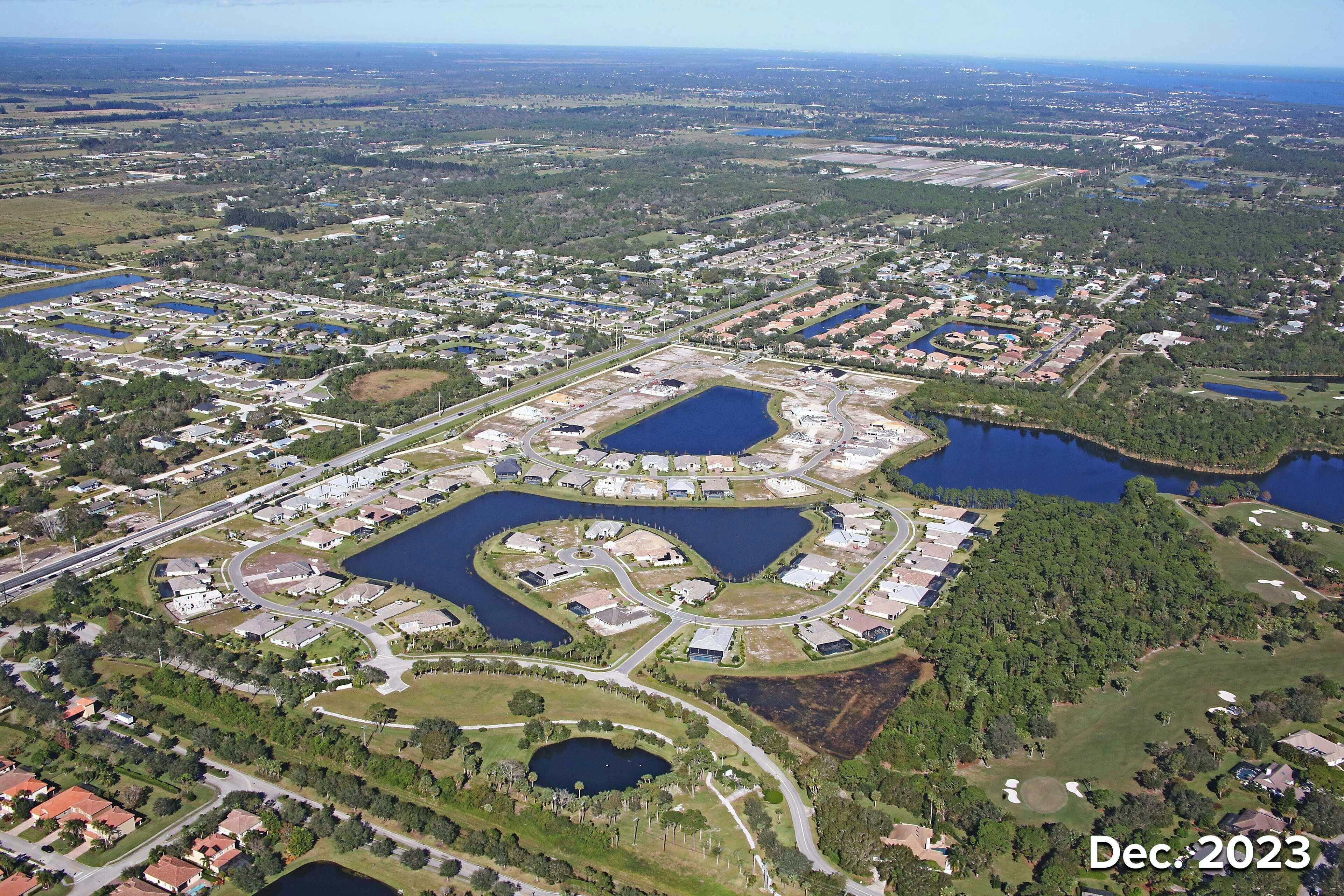 Aerial December 2023 | Bent Pine Preserve