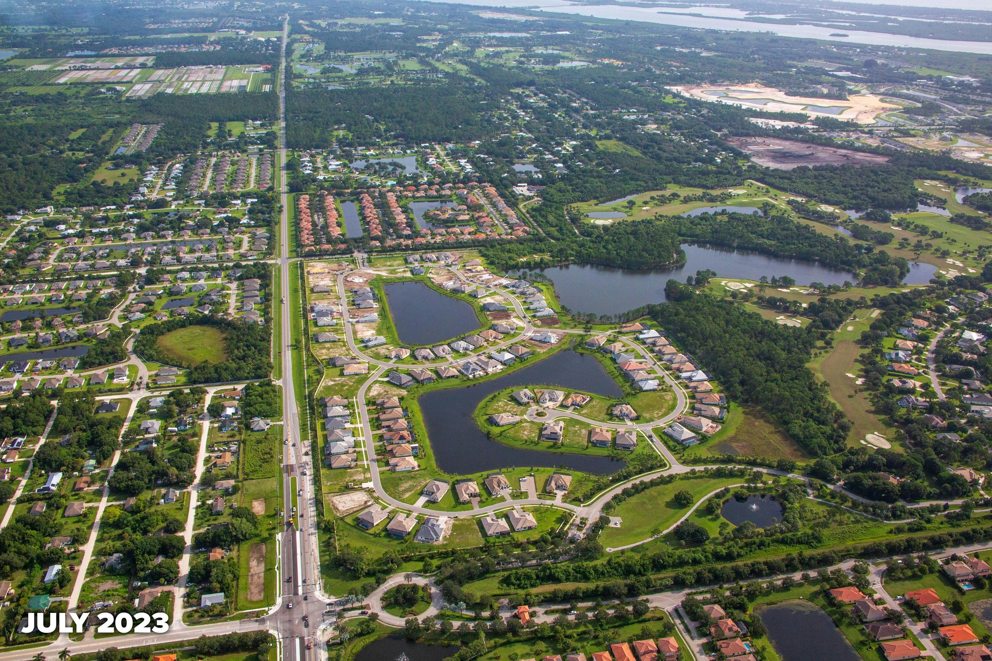 Aerial July 2023 | Bent Pine Preserve