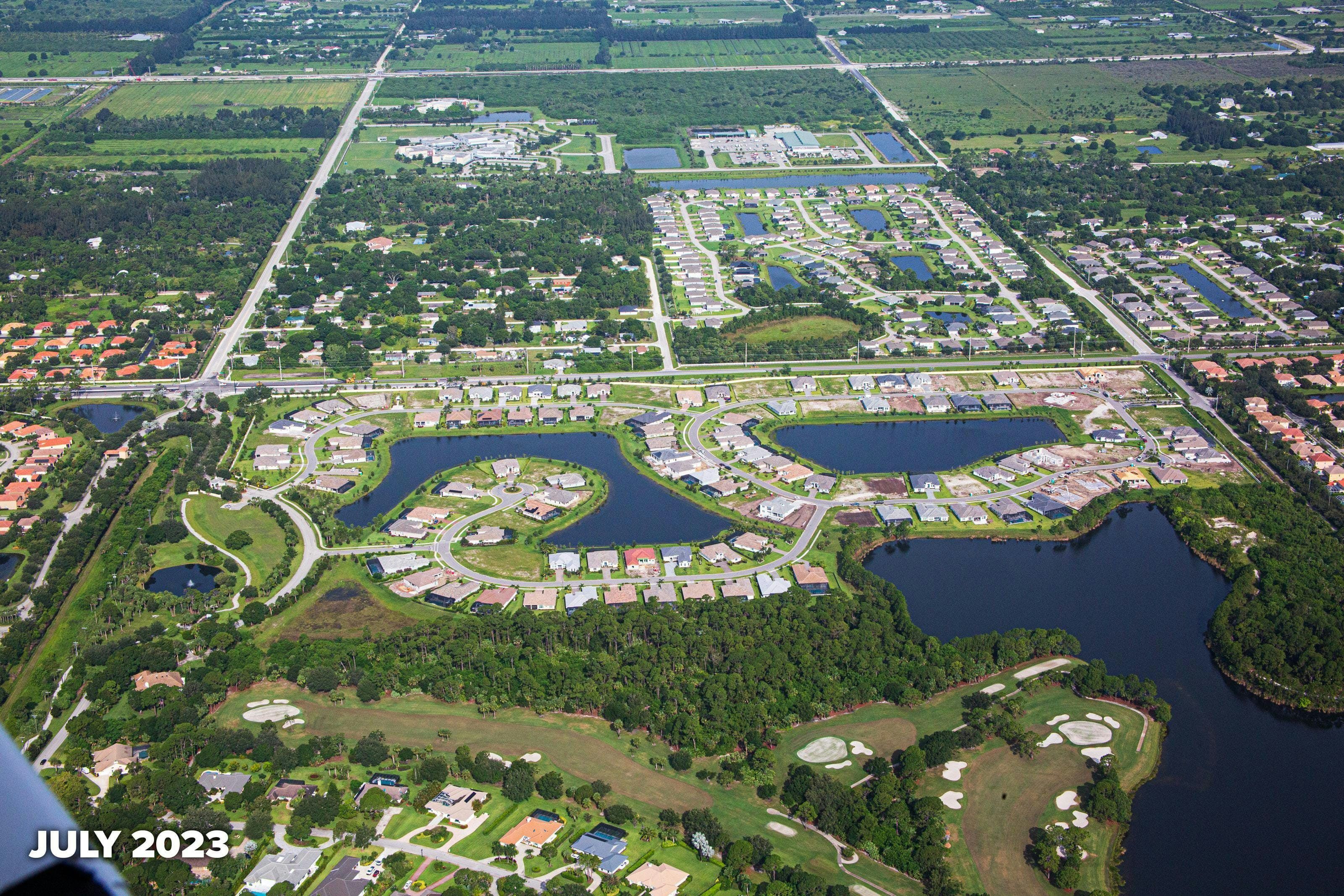 Aerial July 2023 | Bent Pine Preserve