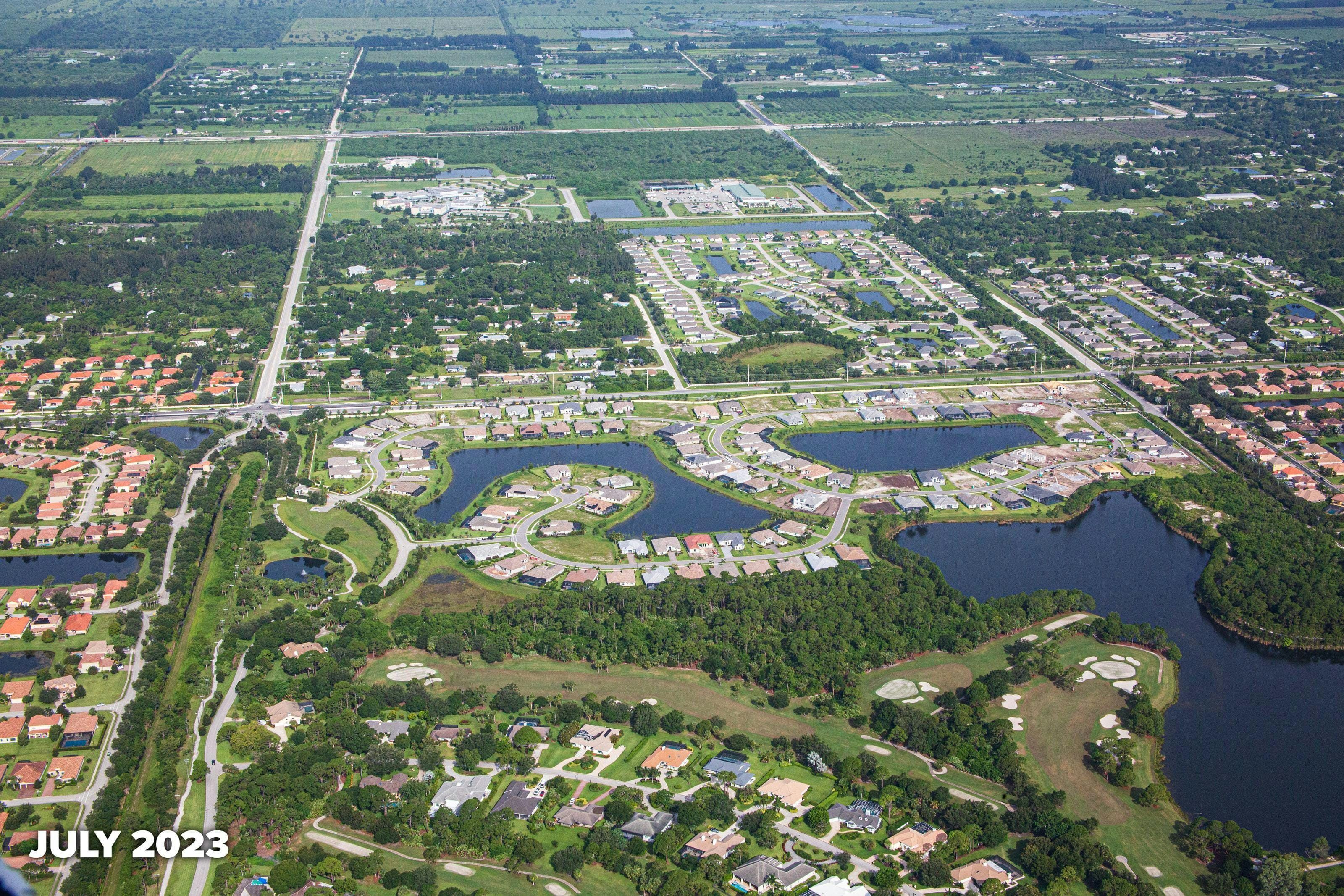 Aerial July 2023 | Bent Pine Preserve