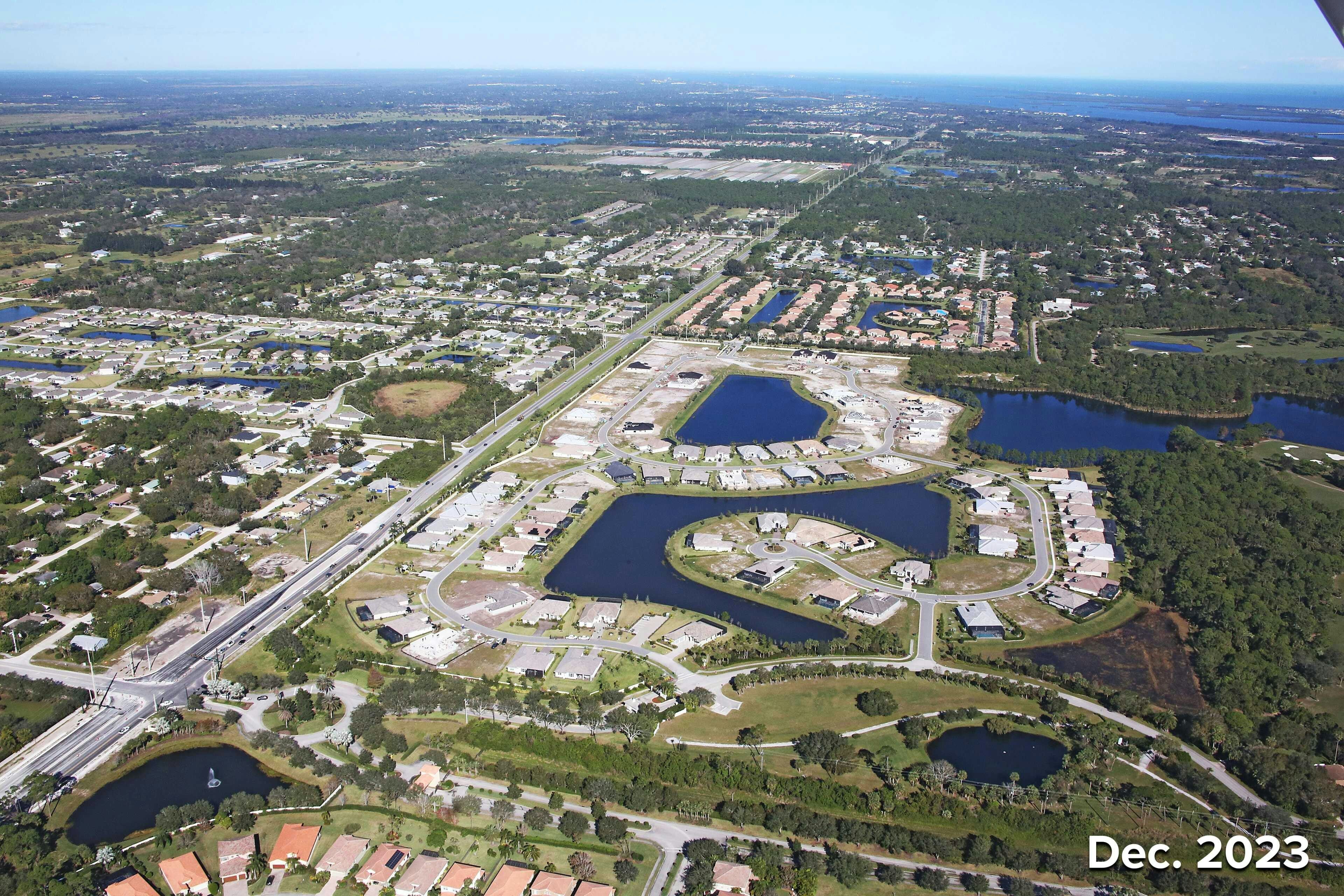 Aerial December 2023 | Bent Pine Preserve