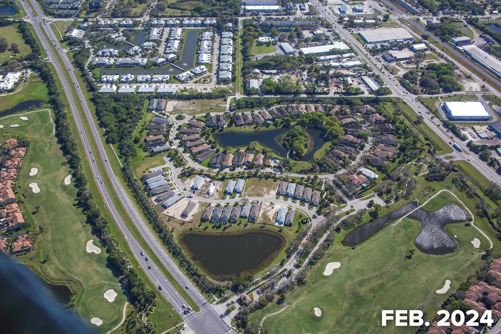 Aerial February 2024 | The Falls at Grand Harbor