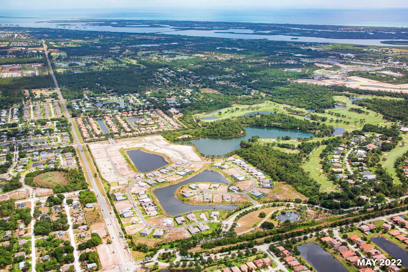 Aerial May 2022 | Bent Pine Preserve