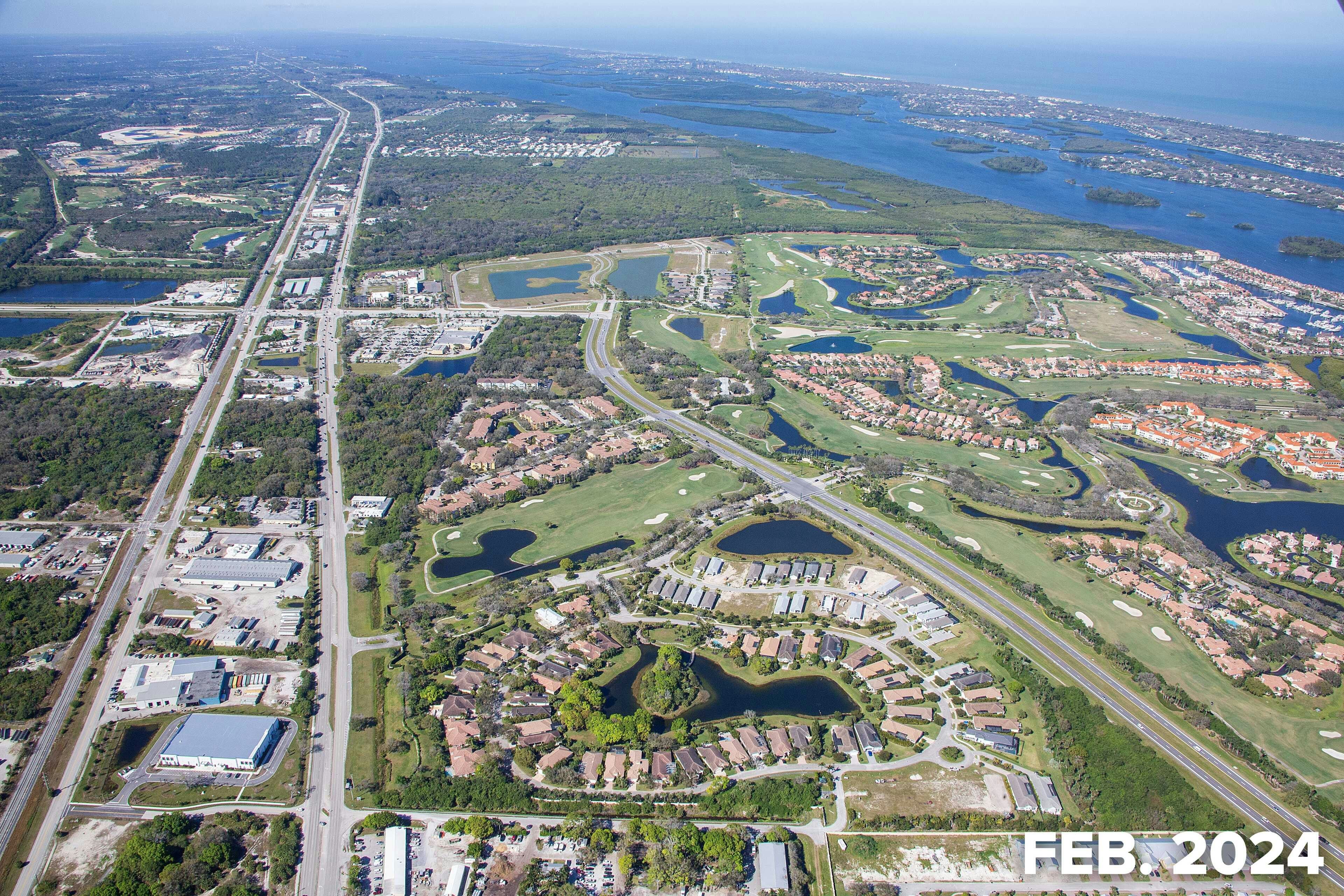 Aerial February 2024 | The Falls at Grand Harbor