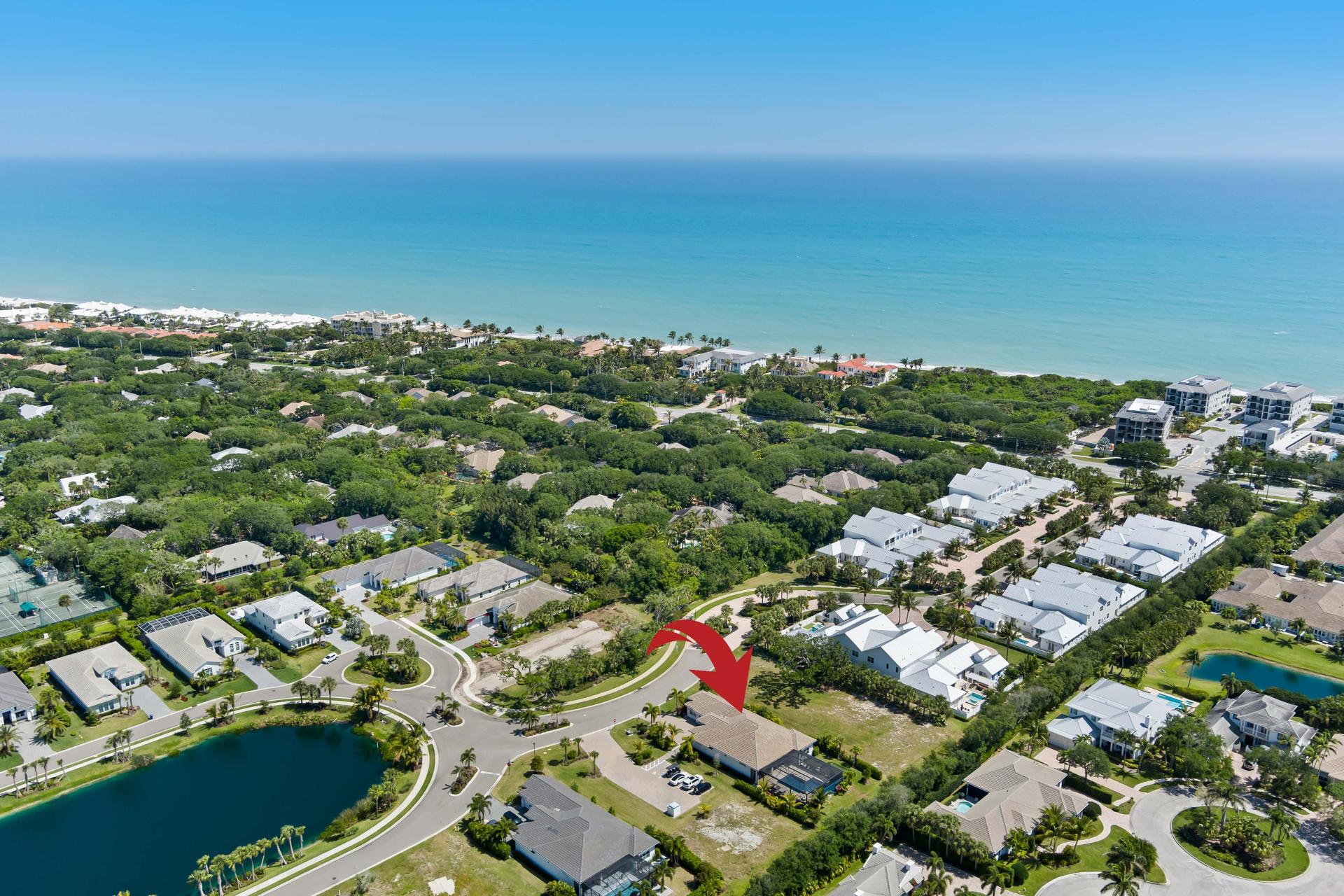 Drone Locator Arrow | 103 Strand Drive