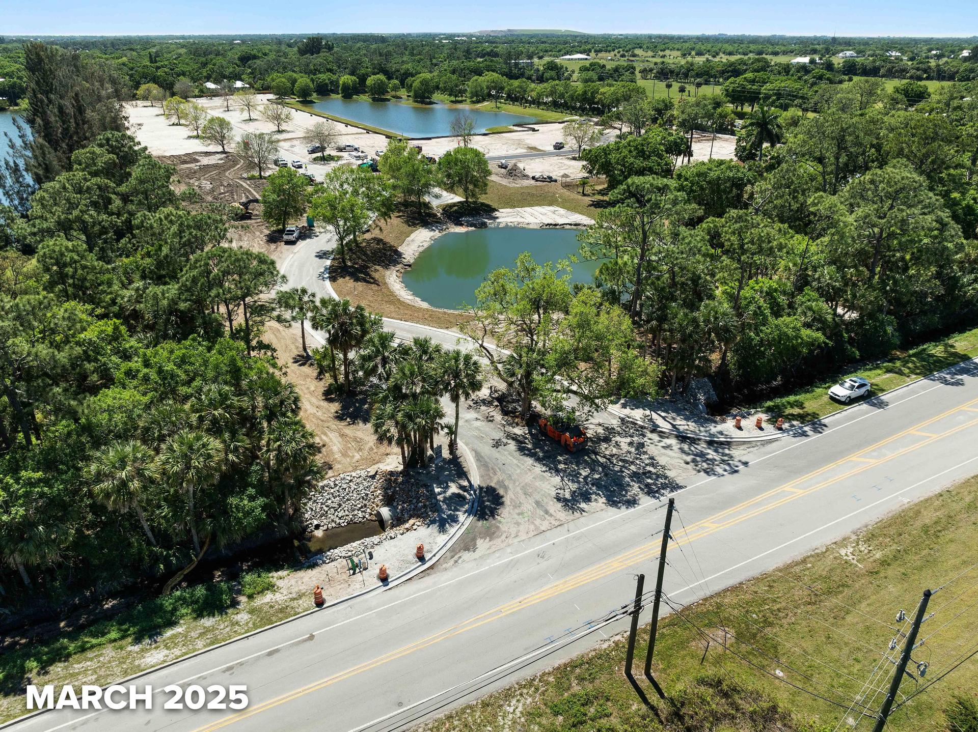 Community Entrance Aerial March 2025 | Ravens Landing
