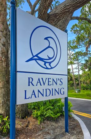 Entry Signage | Raven's Landing