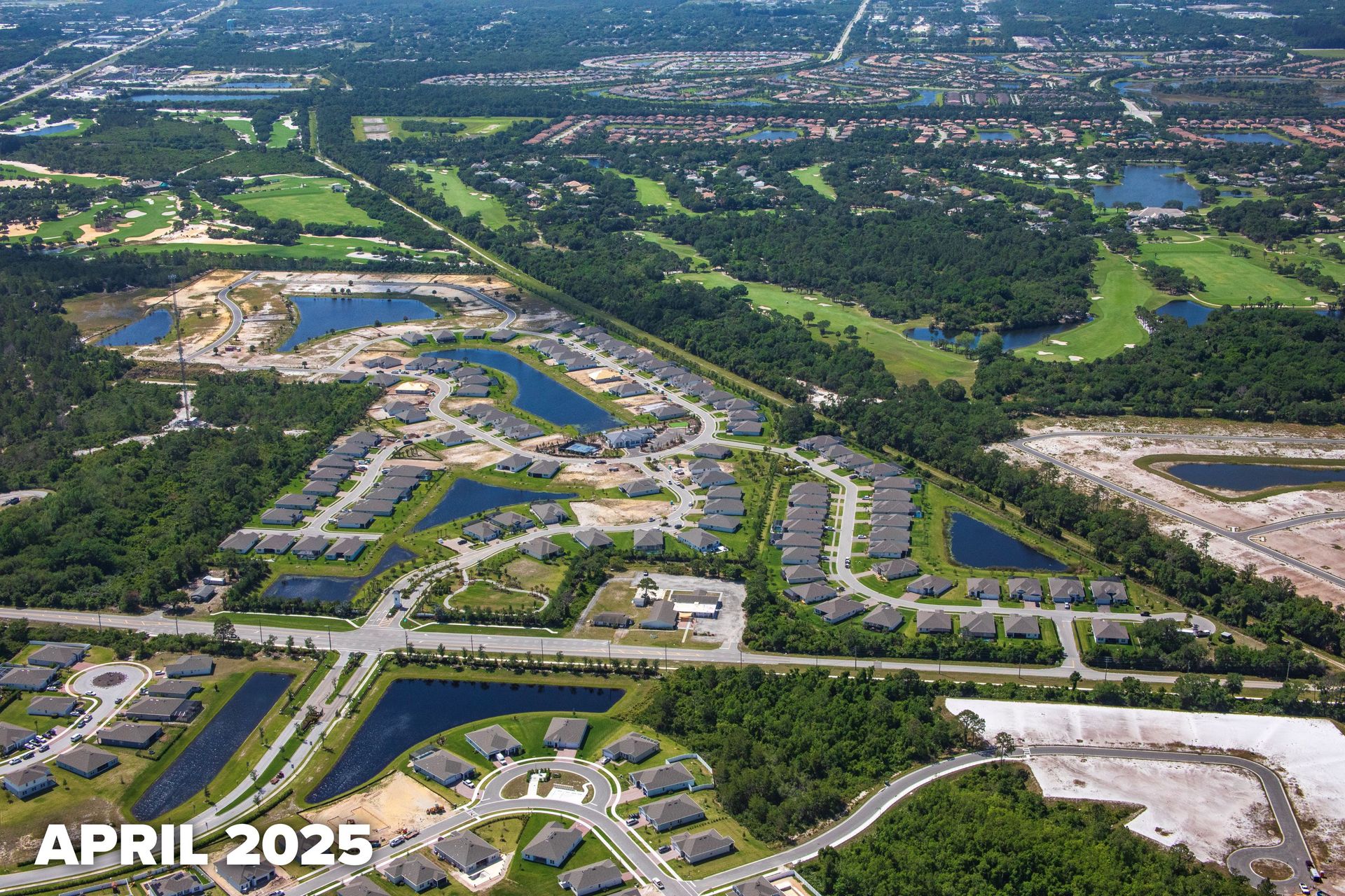 Aerial April 2025 Construction Update | High Pointe