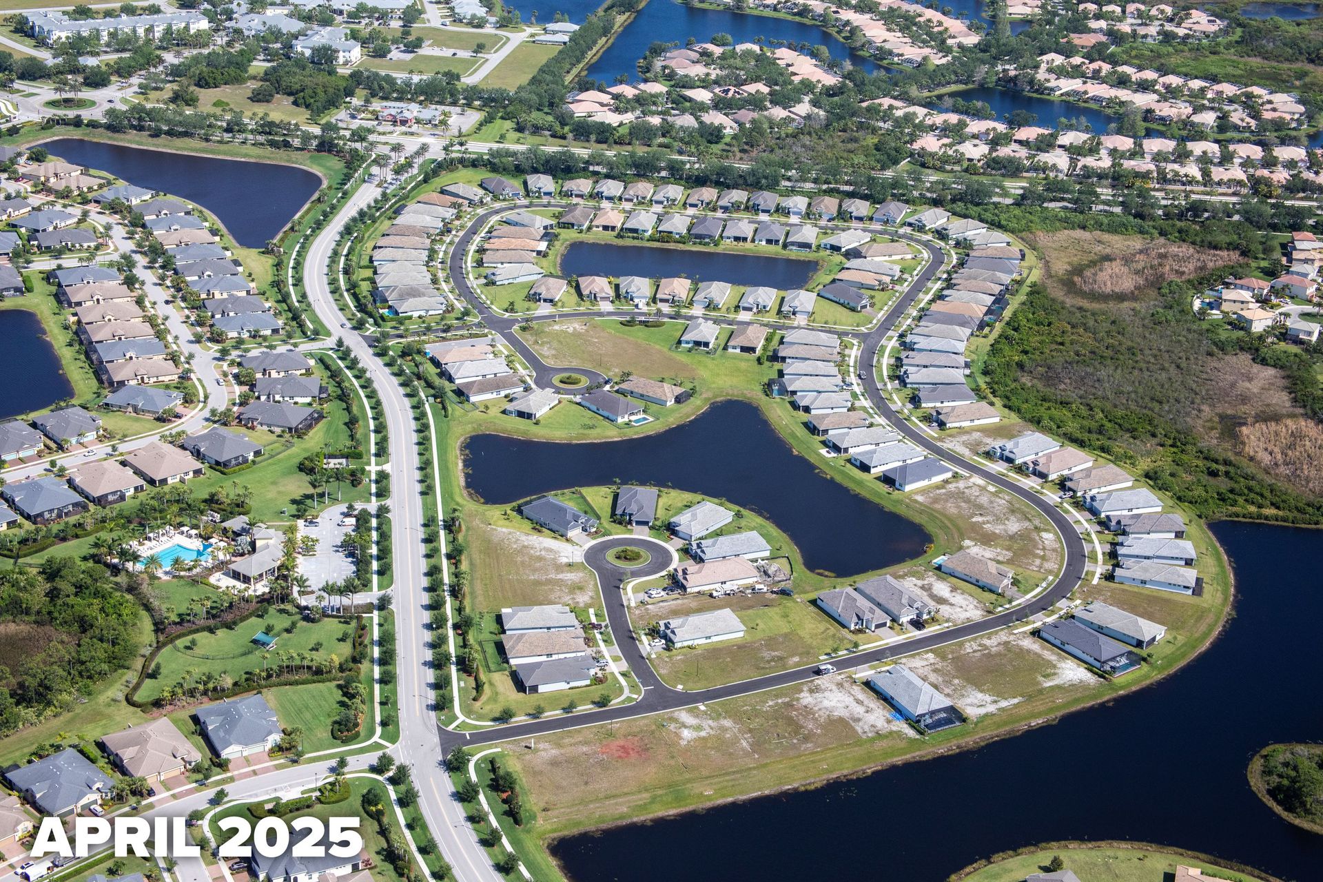 Aerial April 2025 | Lake Park at Tradition