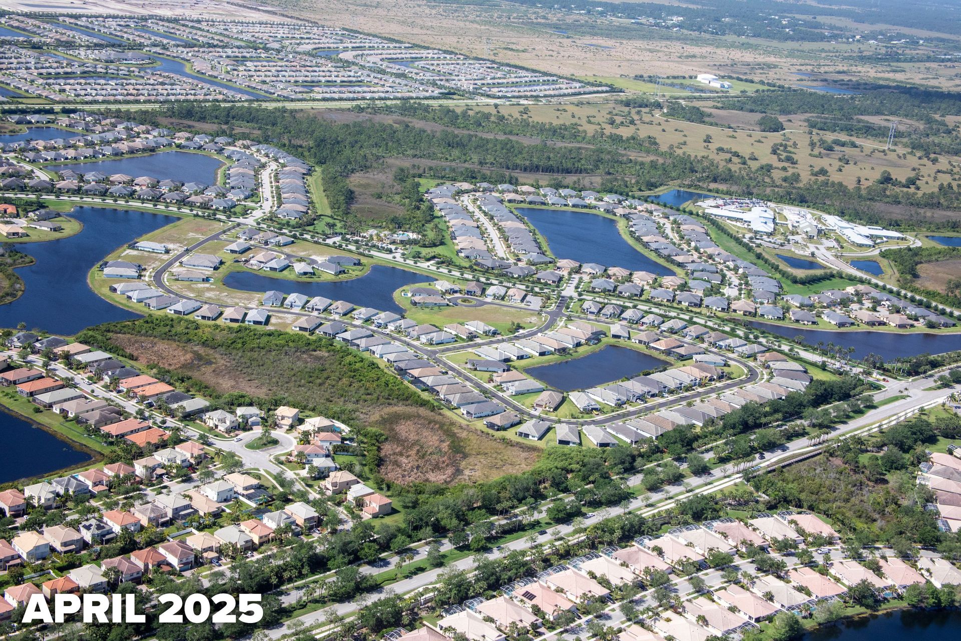 Aerial April 2025 | Lake Park at Tradition