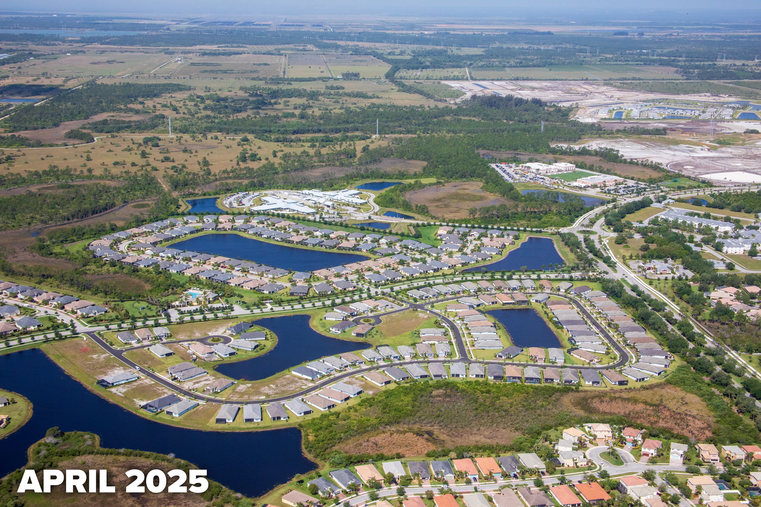 Aerial April 2025 | Lake Park at Tradition