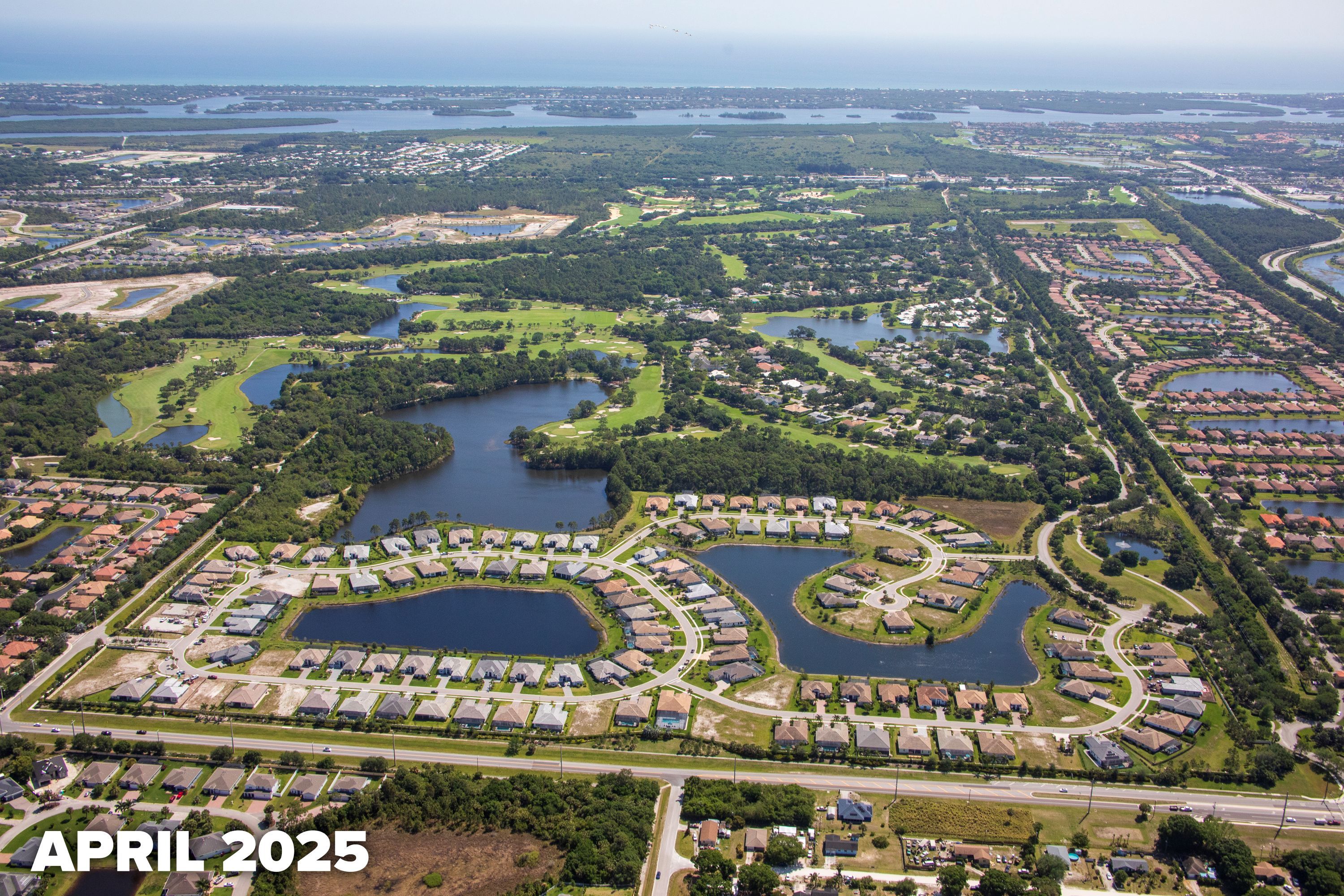 Aerial April 2025 | Bent Pine Preserve