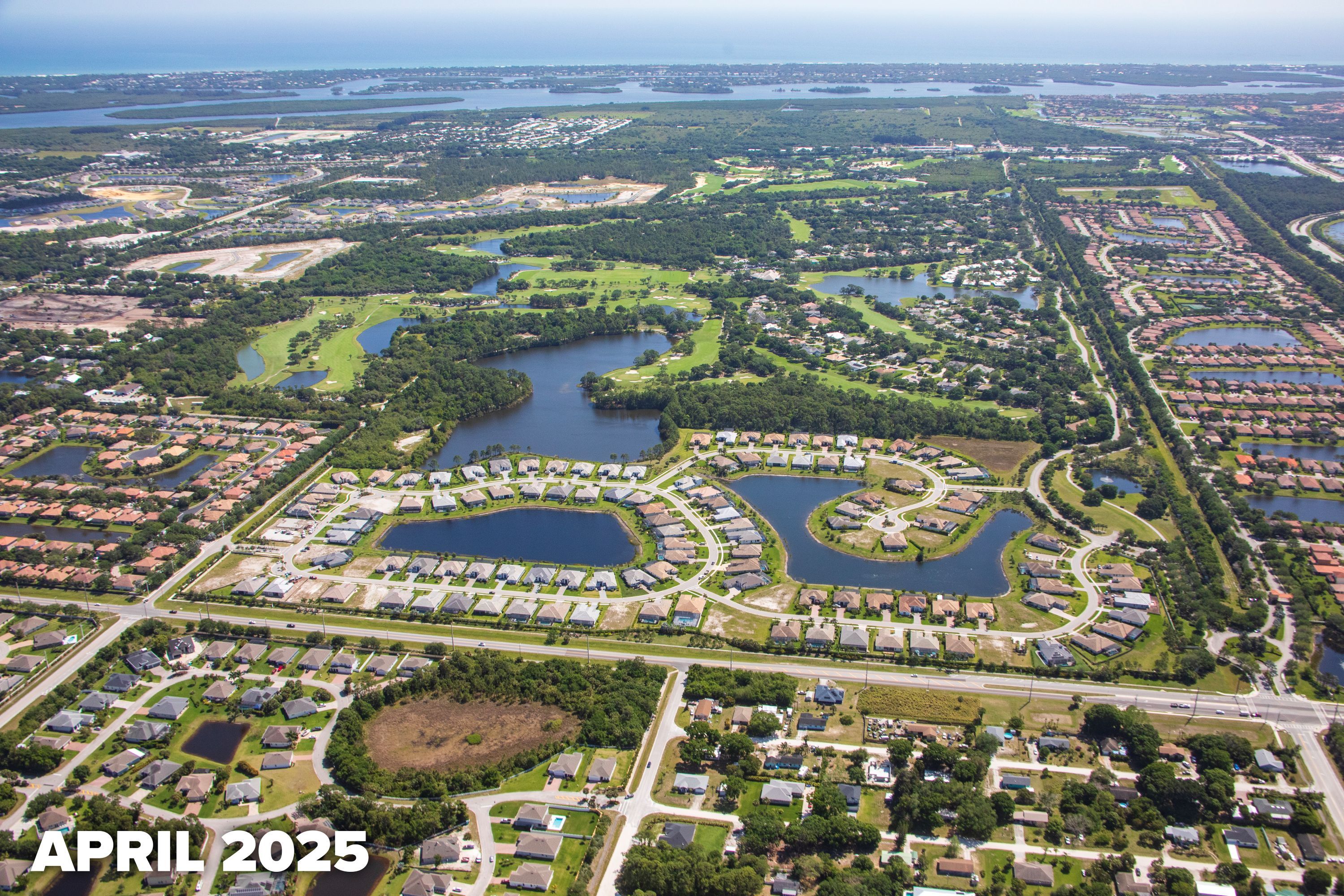 Aerial April 2025 | Bent Pine Preserve