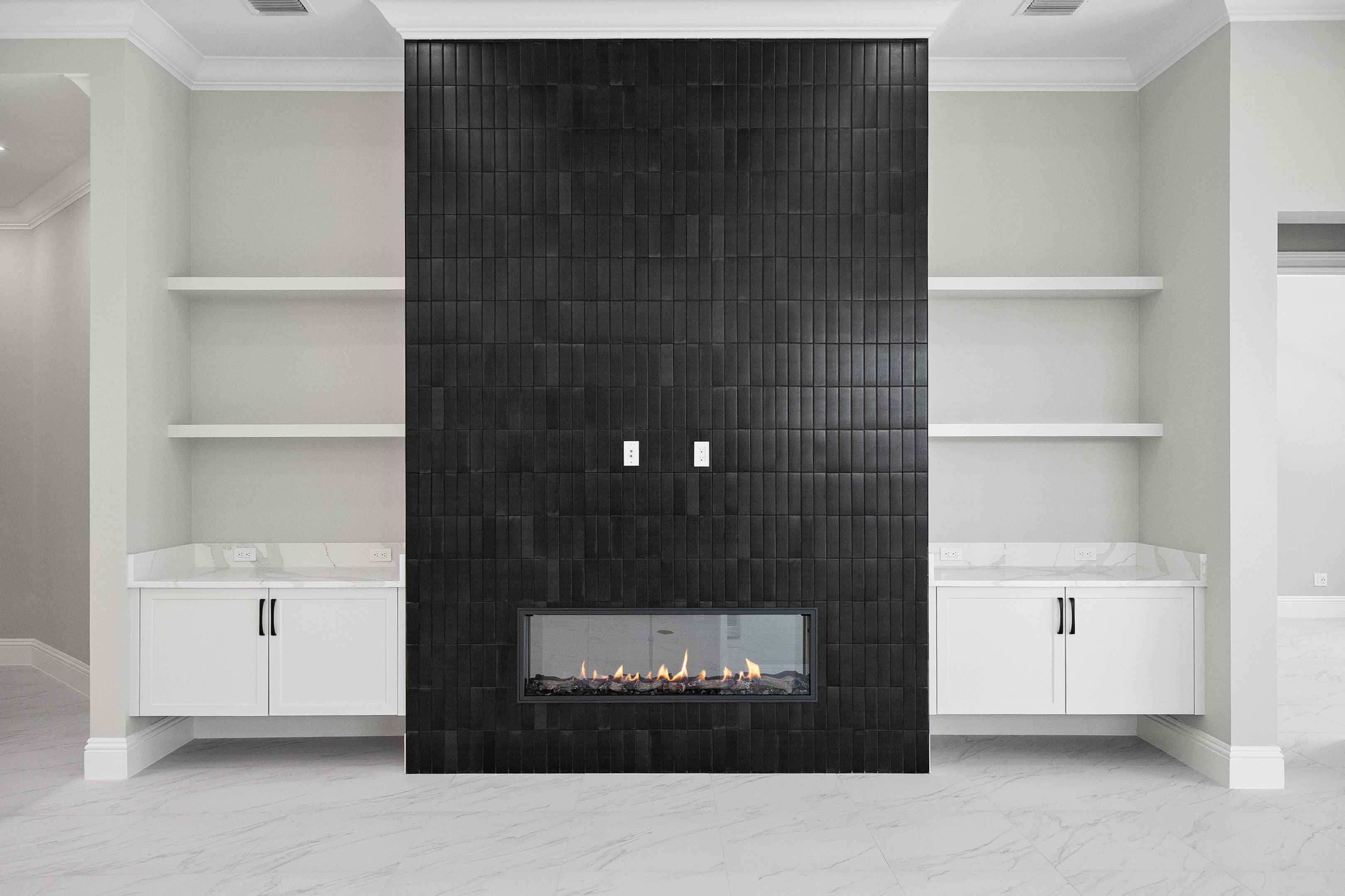 Great Room Fireplace | 107 SE Via Verona | Stella