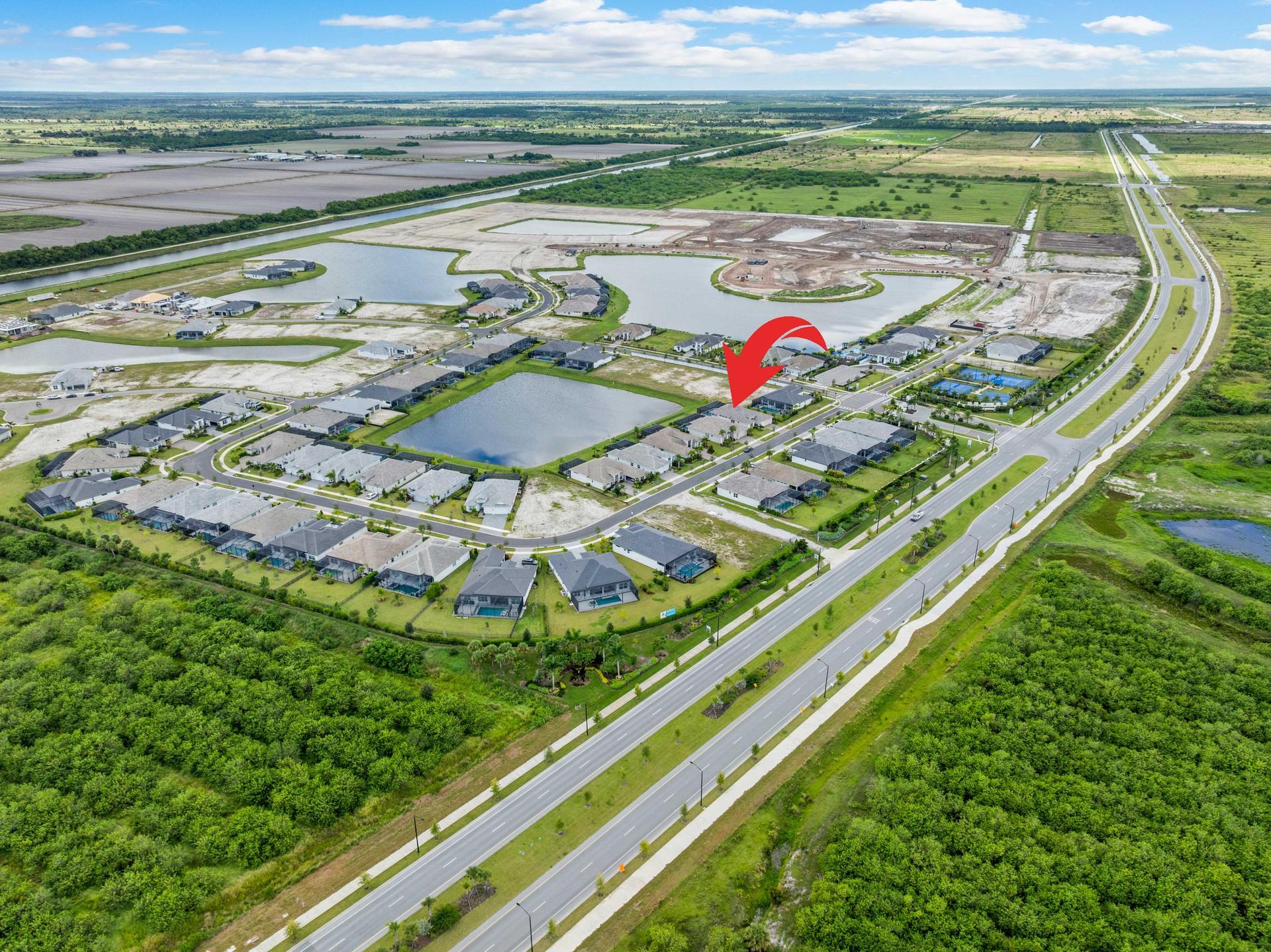 Aerial Elevation | 9404 SW Pinnacle Pl