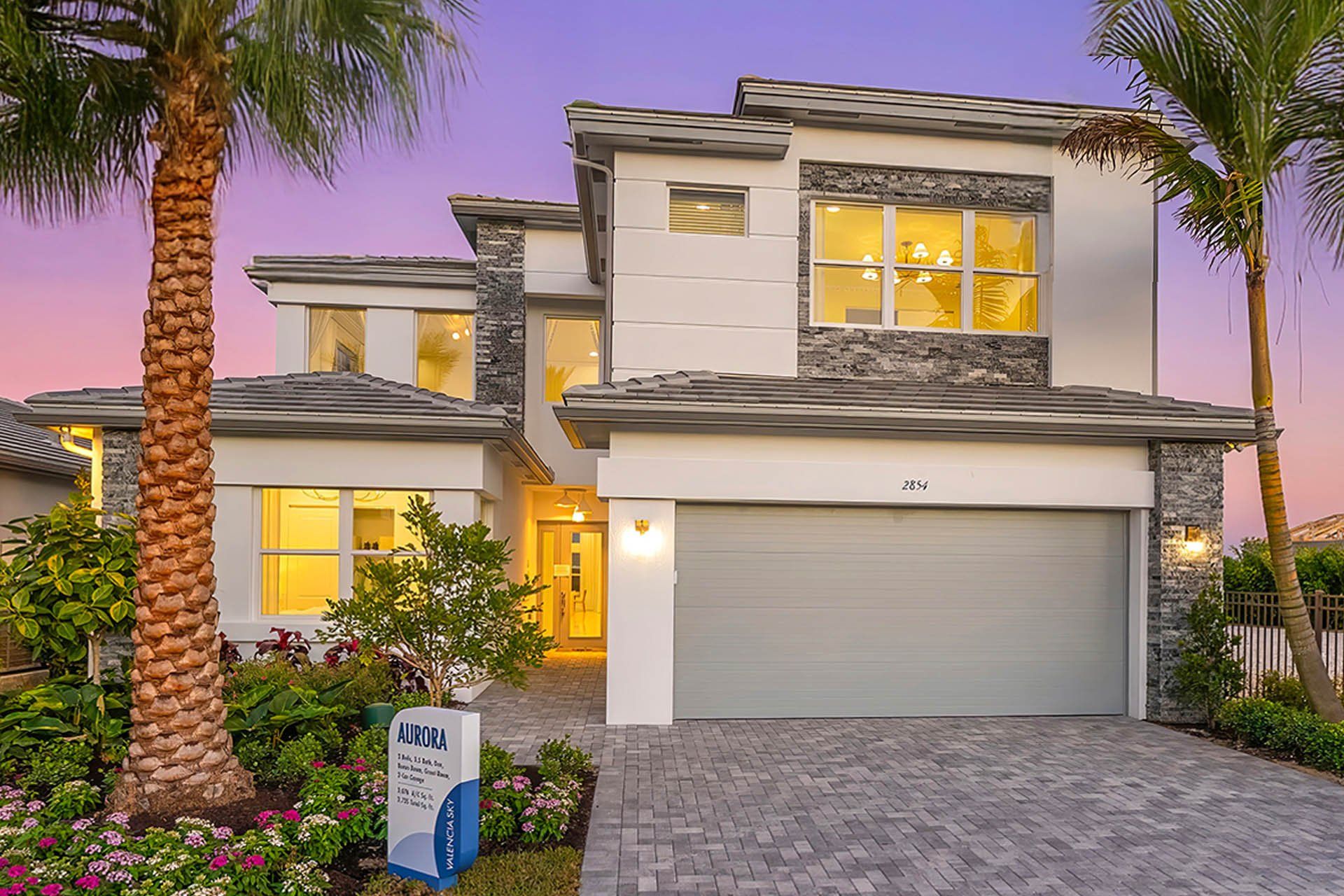 Aurora - Valencia Sky  (55+): Naples, Florida - GL Homes