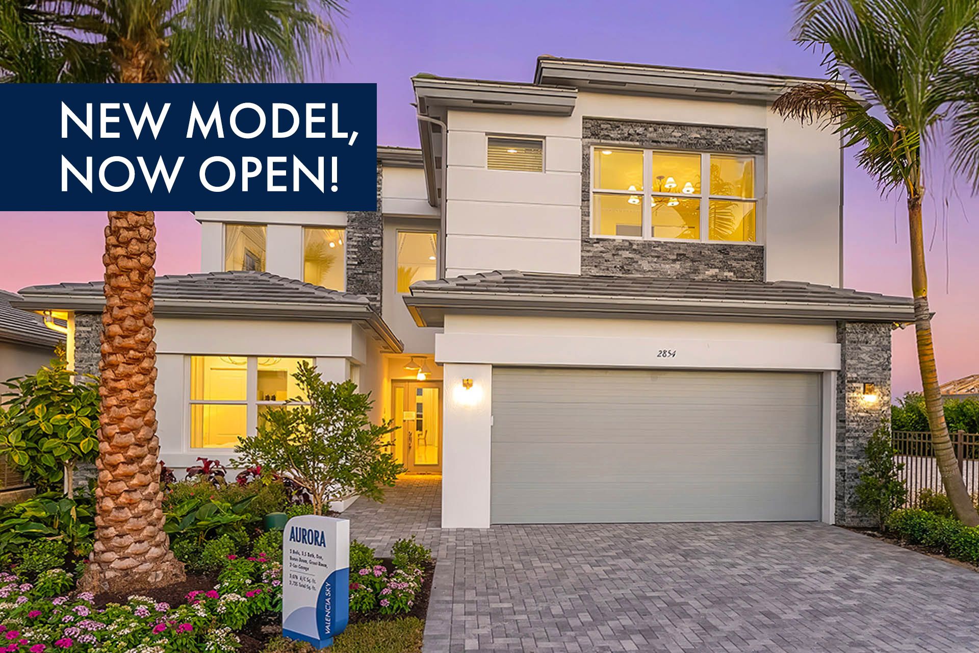 Aurora - Valencia Sky  (55+): Naples, Florida - GL Homes