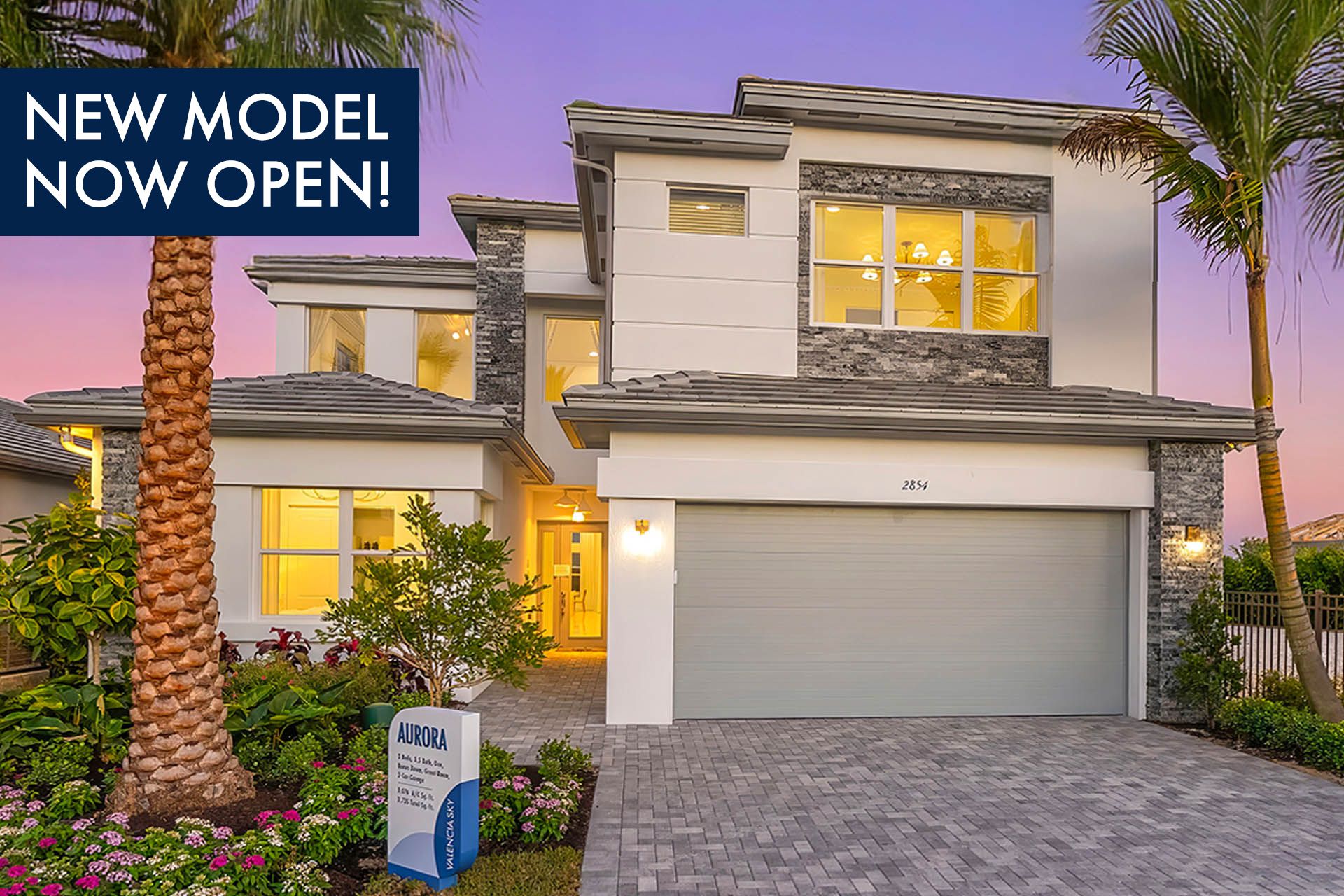 Aurora - Valencia Sky  (55+): Naples, Florida - GL Homes