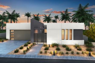 Residence 1 - Gallery at Miralon: Palm Springs, California - Gallery Homes
