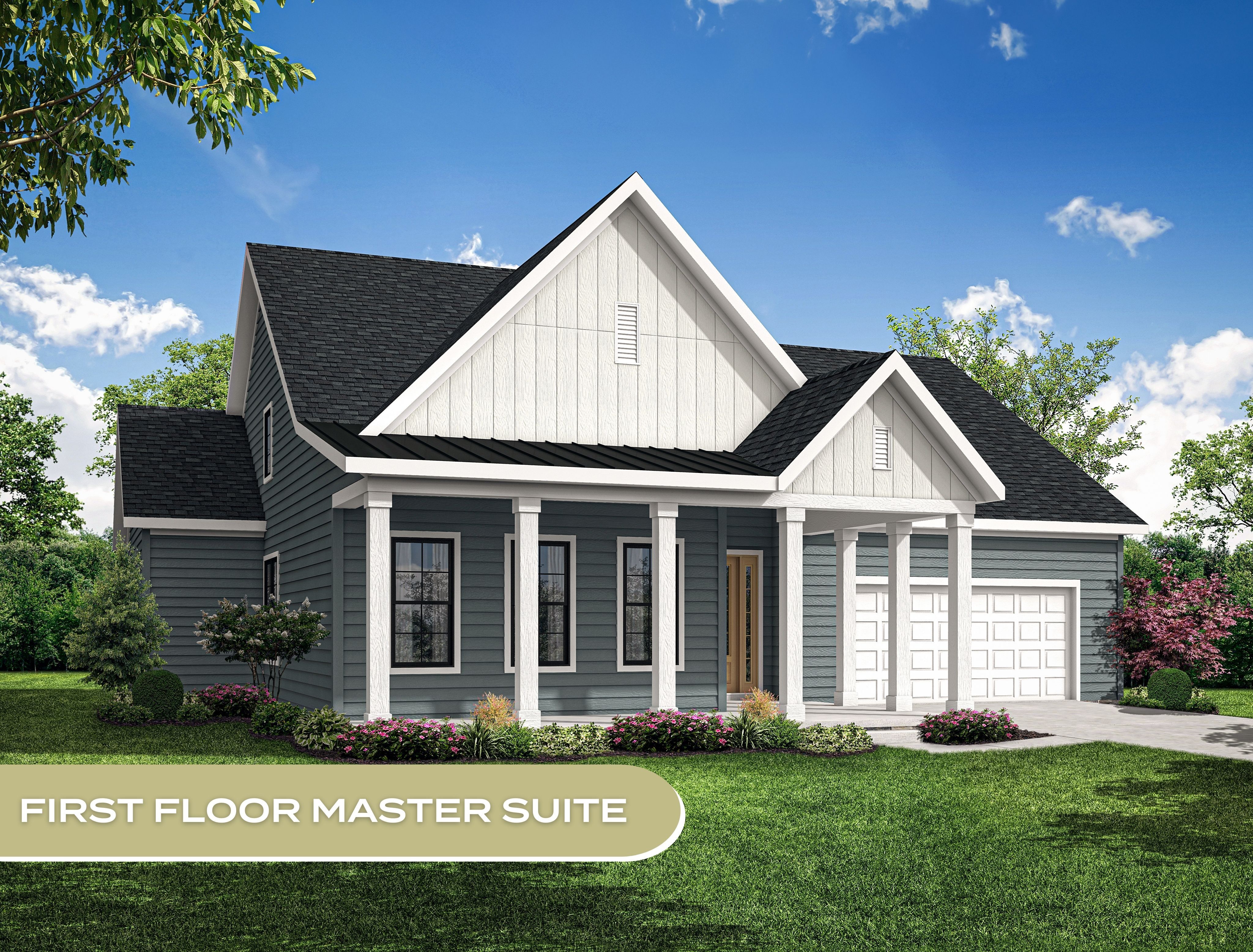 Carolina - The Porches of Allenberry: Boiling Springs, Pennsylvania - Garman Builders, Inc. 