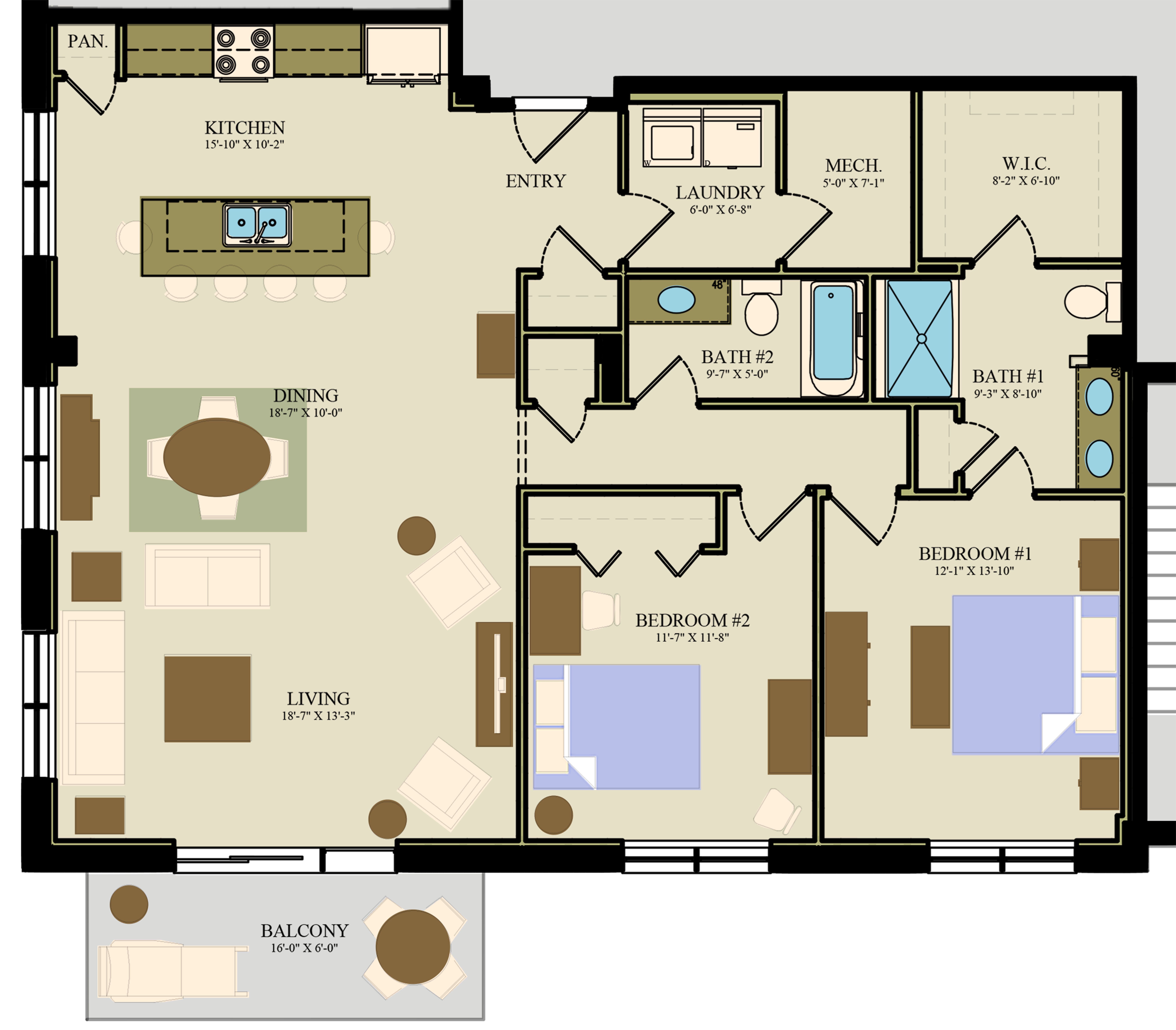 Suites 111, 211, 311 - 117 On The Boulevard: Lebanon, Pennsylvania - Garman Builders, Inc. 
