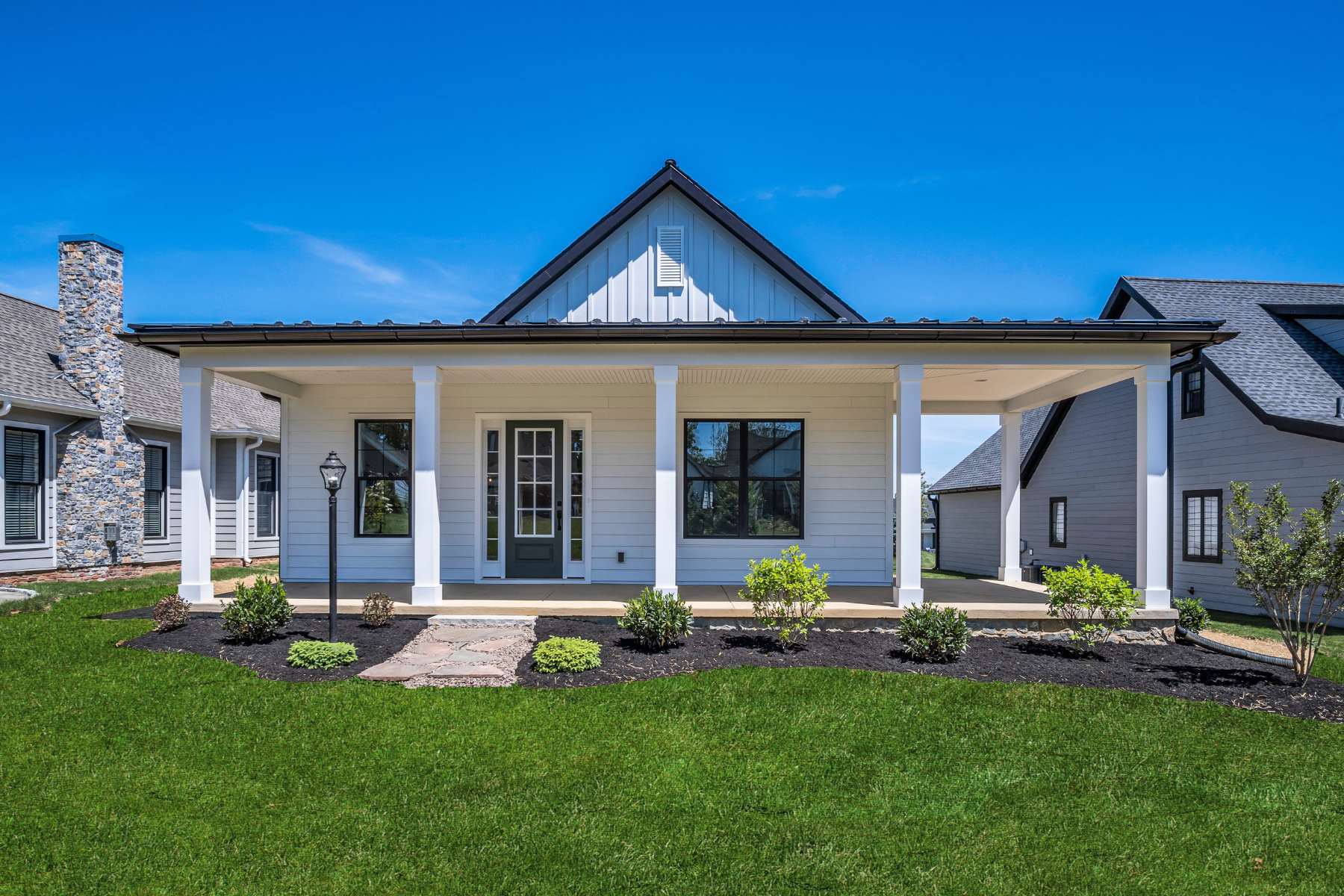 Front Elevation of the Tippet Model from Garman Builders