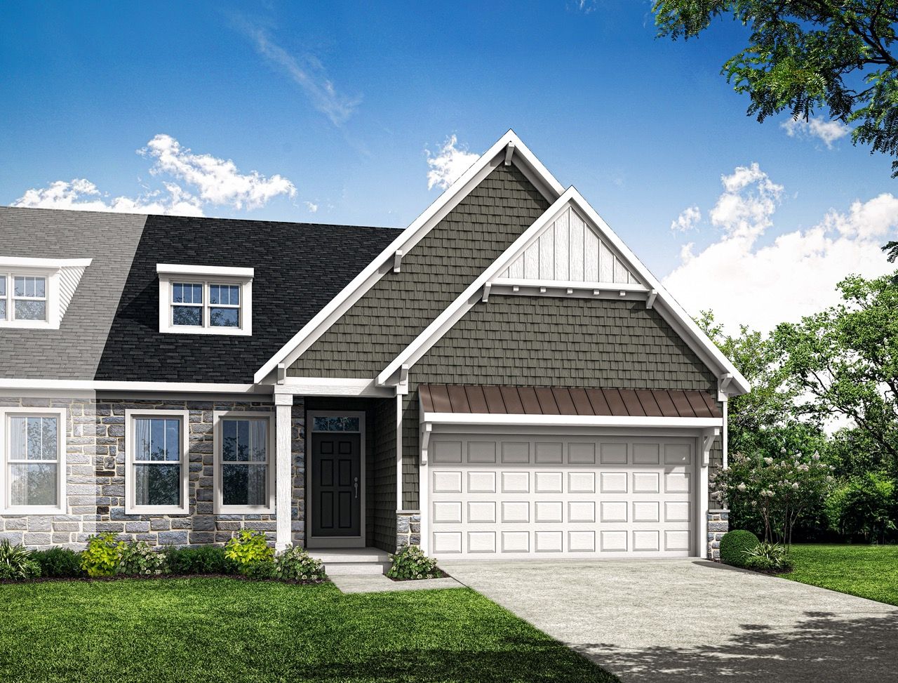 Front Elevation of the Griffin Model from Garman Builders