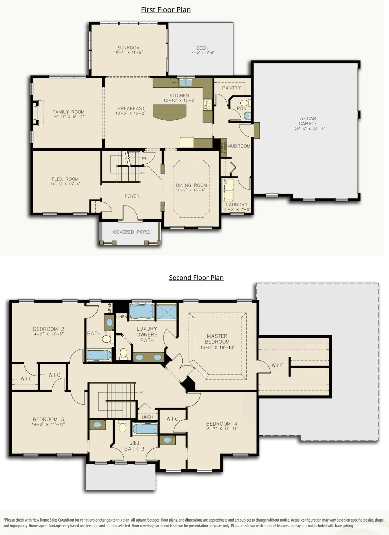 Floorplan of the Steitz Model from Garman Builders