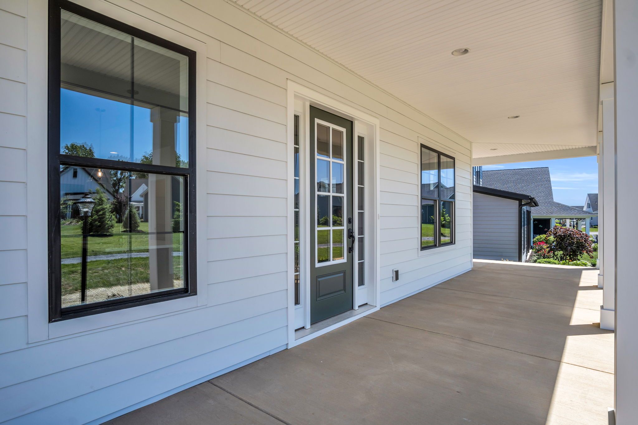 Front Elevation of the Tippet Model from Garman Builders