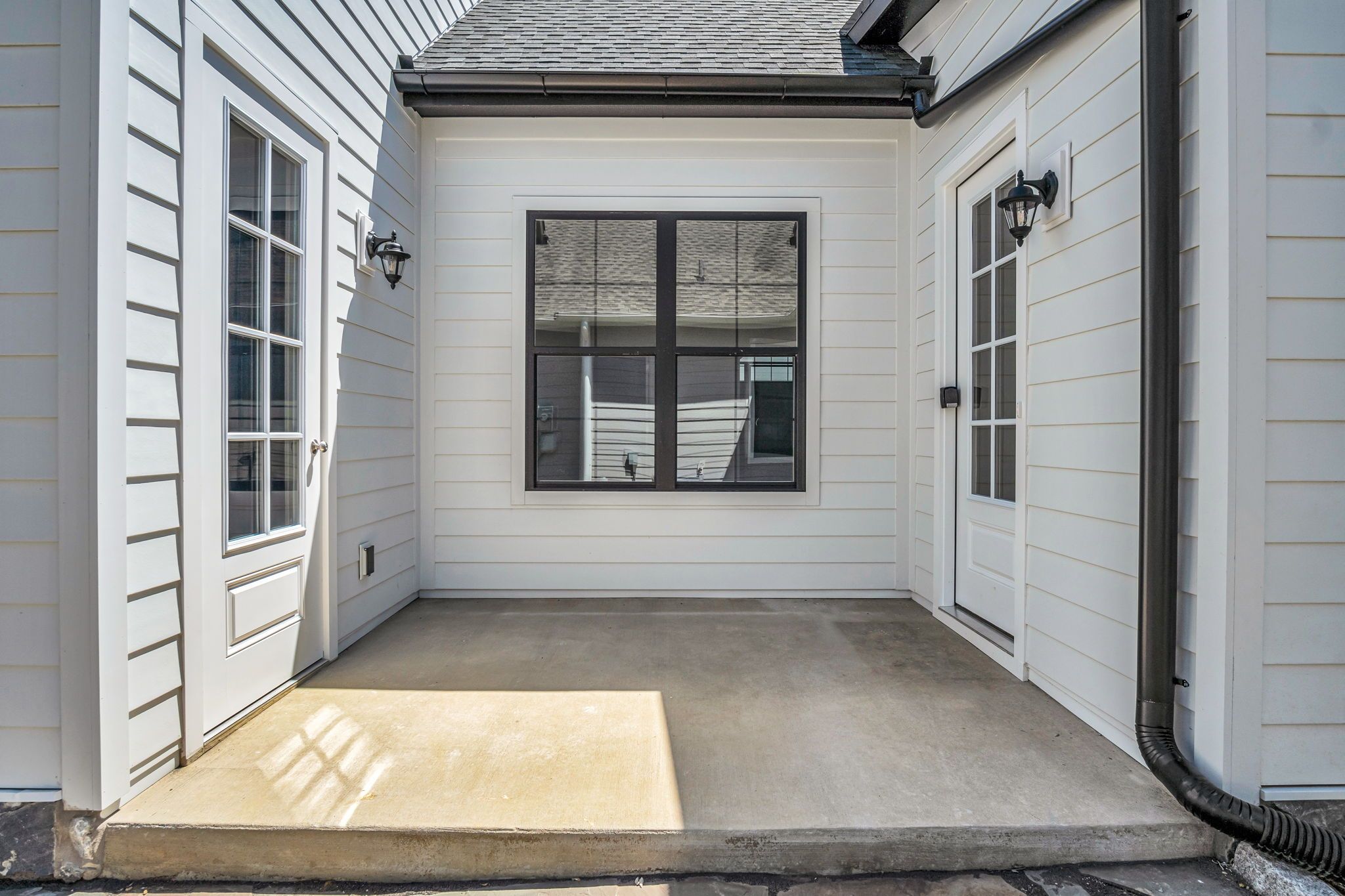 Rear Elevation of the Tippet Model from Garman Builders