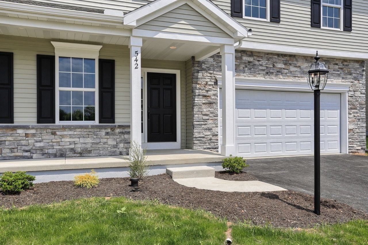 Front Elevation of the Sienna Model from Garman Builders