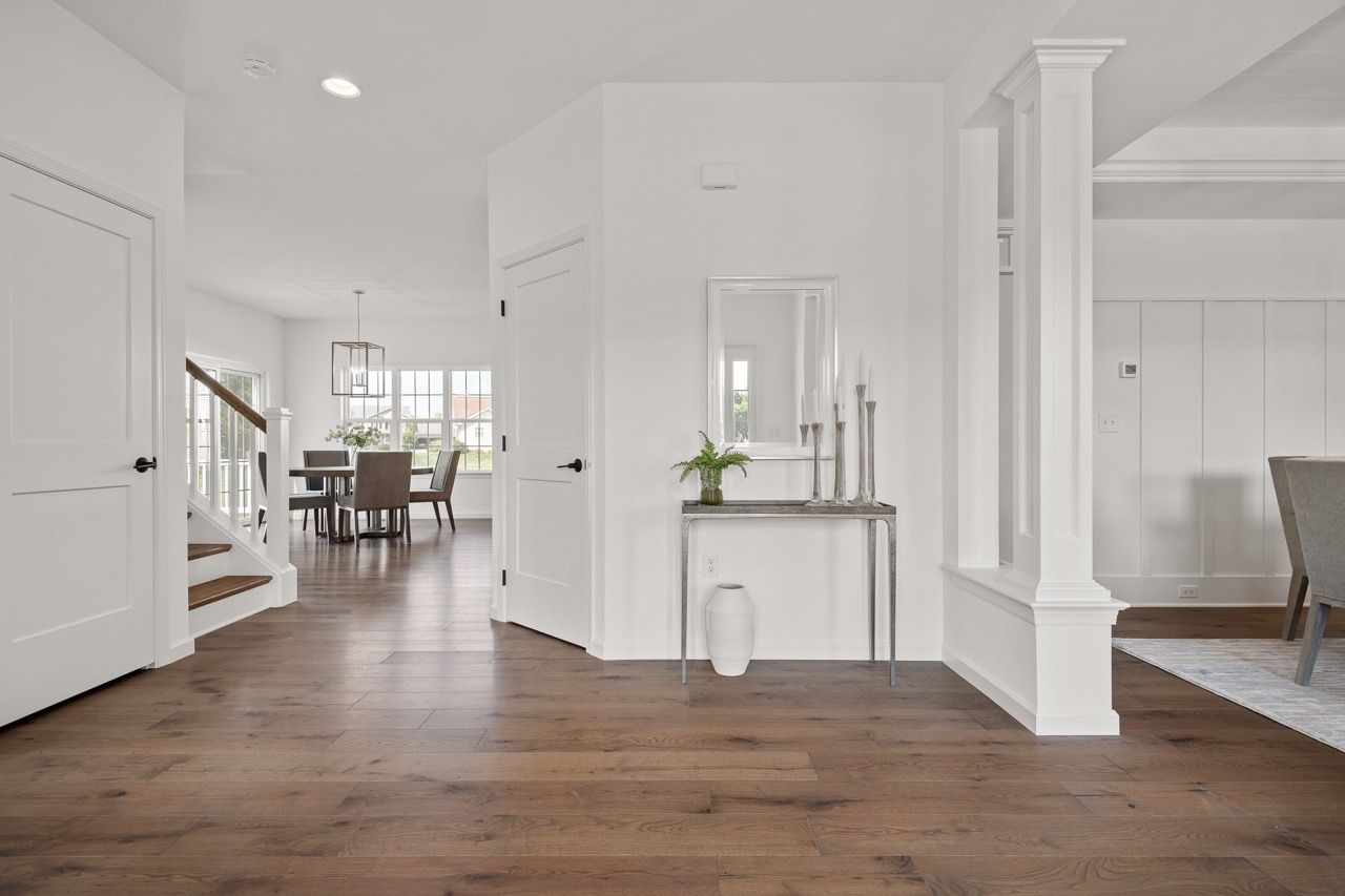 Empty room in the Ariel model from Garman Builders