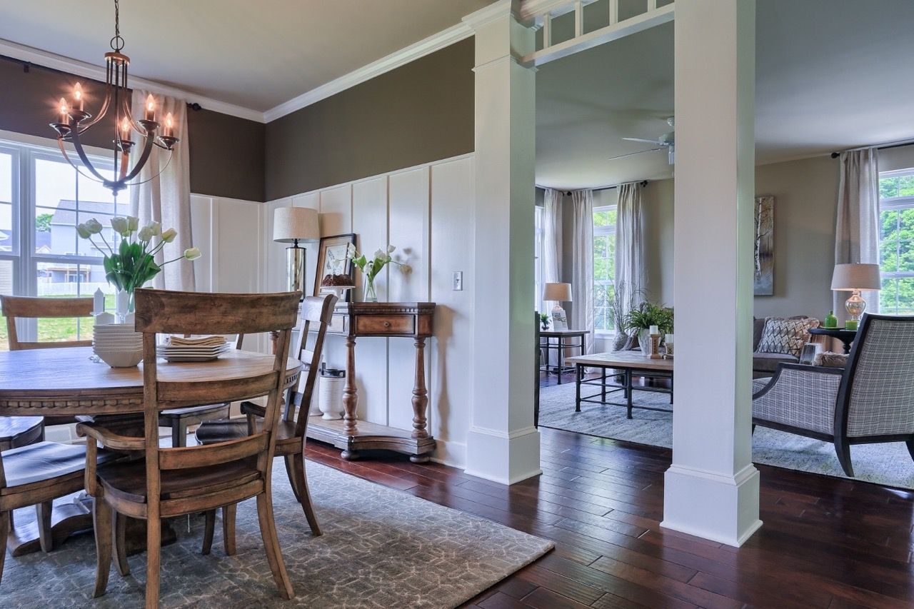 Kitchen Table of the Sienna Model from Garman Builders