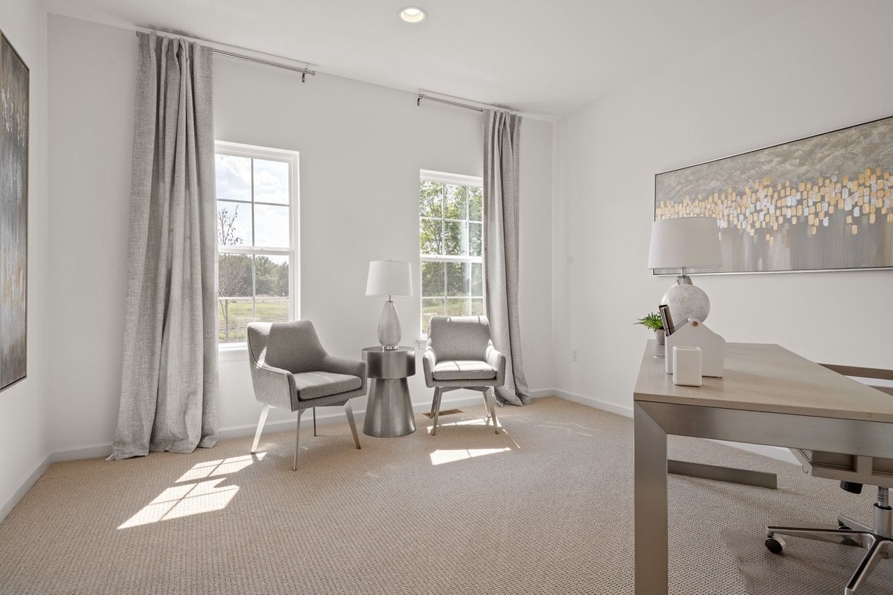 Office in the Ariel model from Garman Builders